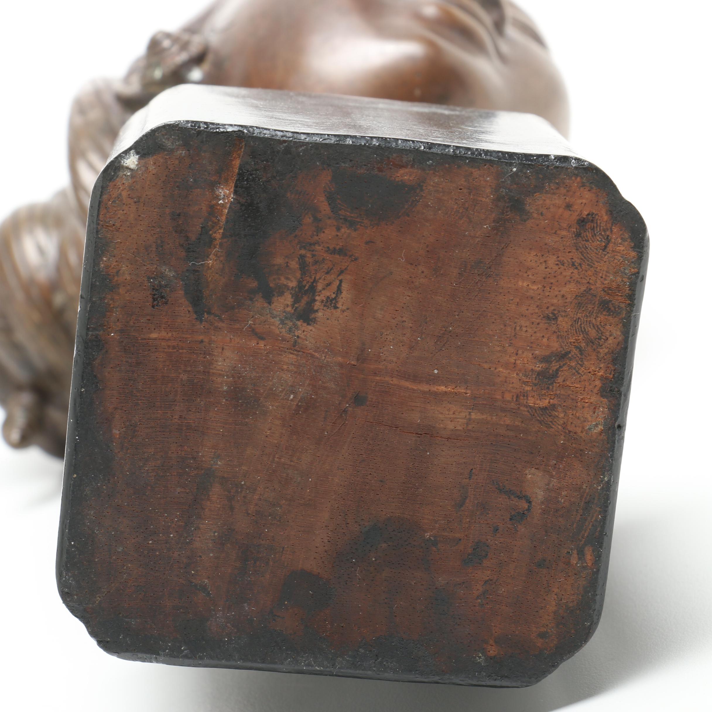 Vietnamese Cast Bronze Replica Bust after Nguyen Thanh