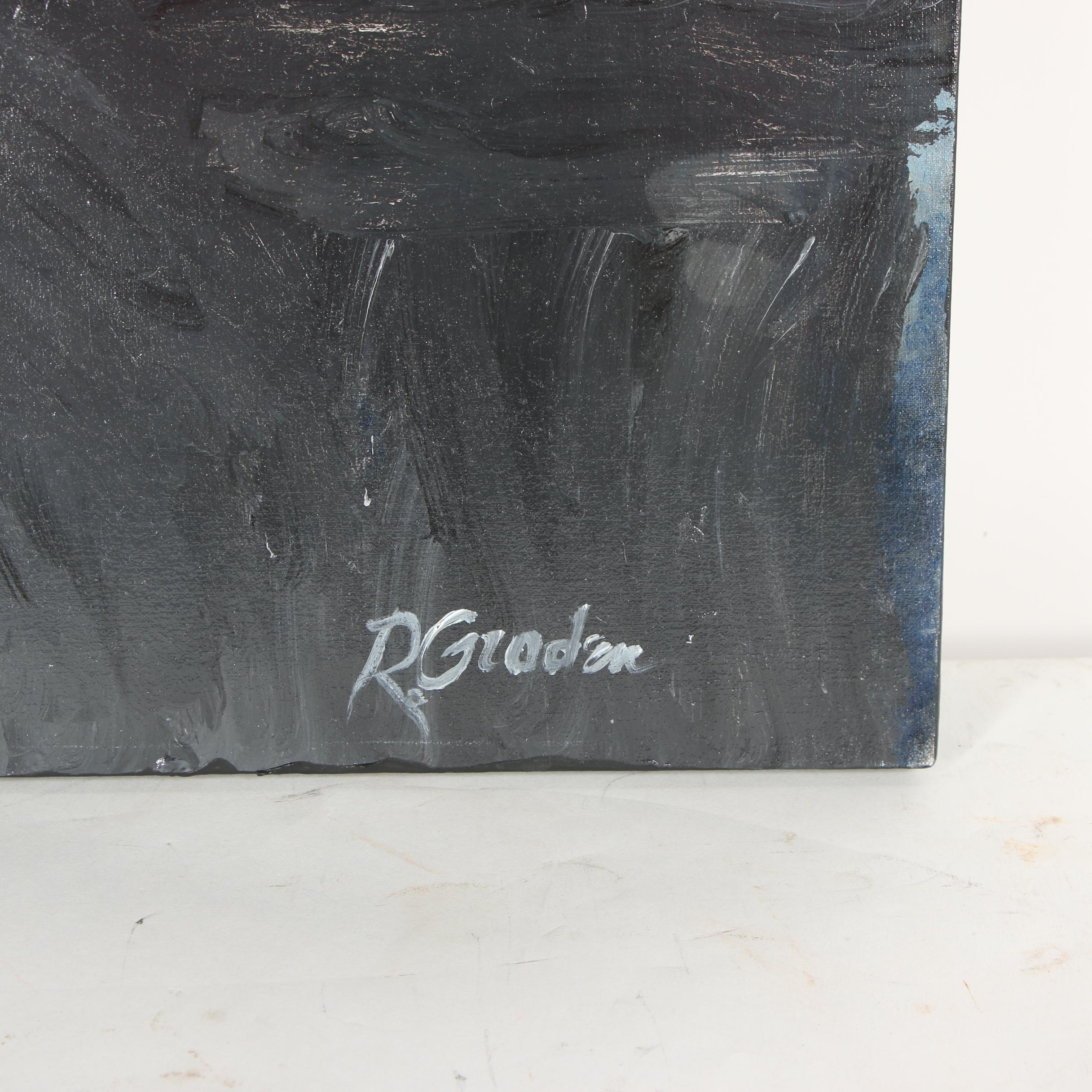 Randy Groden Abstract Oil Painting "Ismara"
