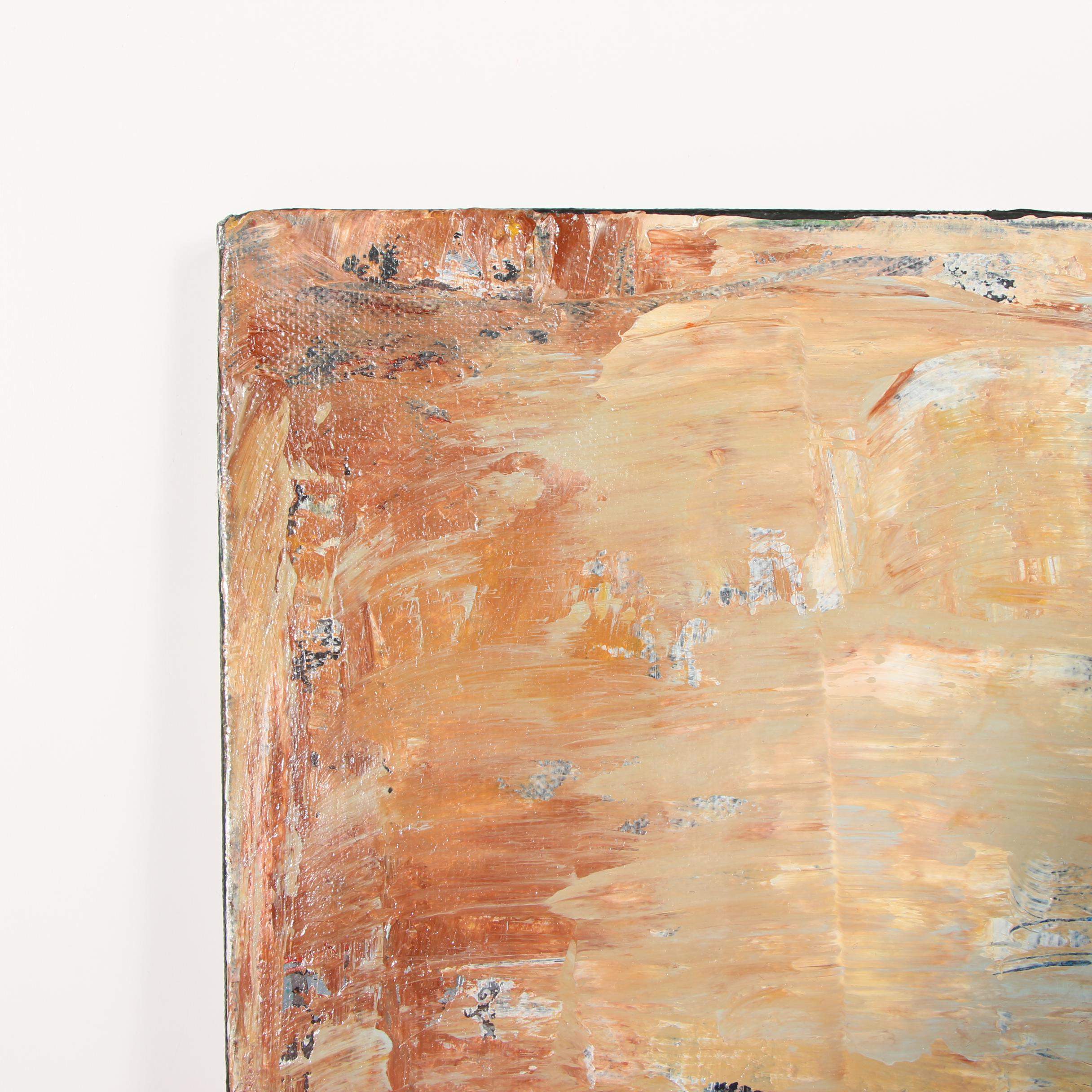 Randy Groden Abstract Mixed Media Painting "Megara"