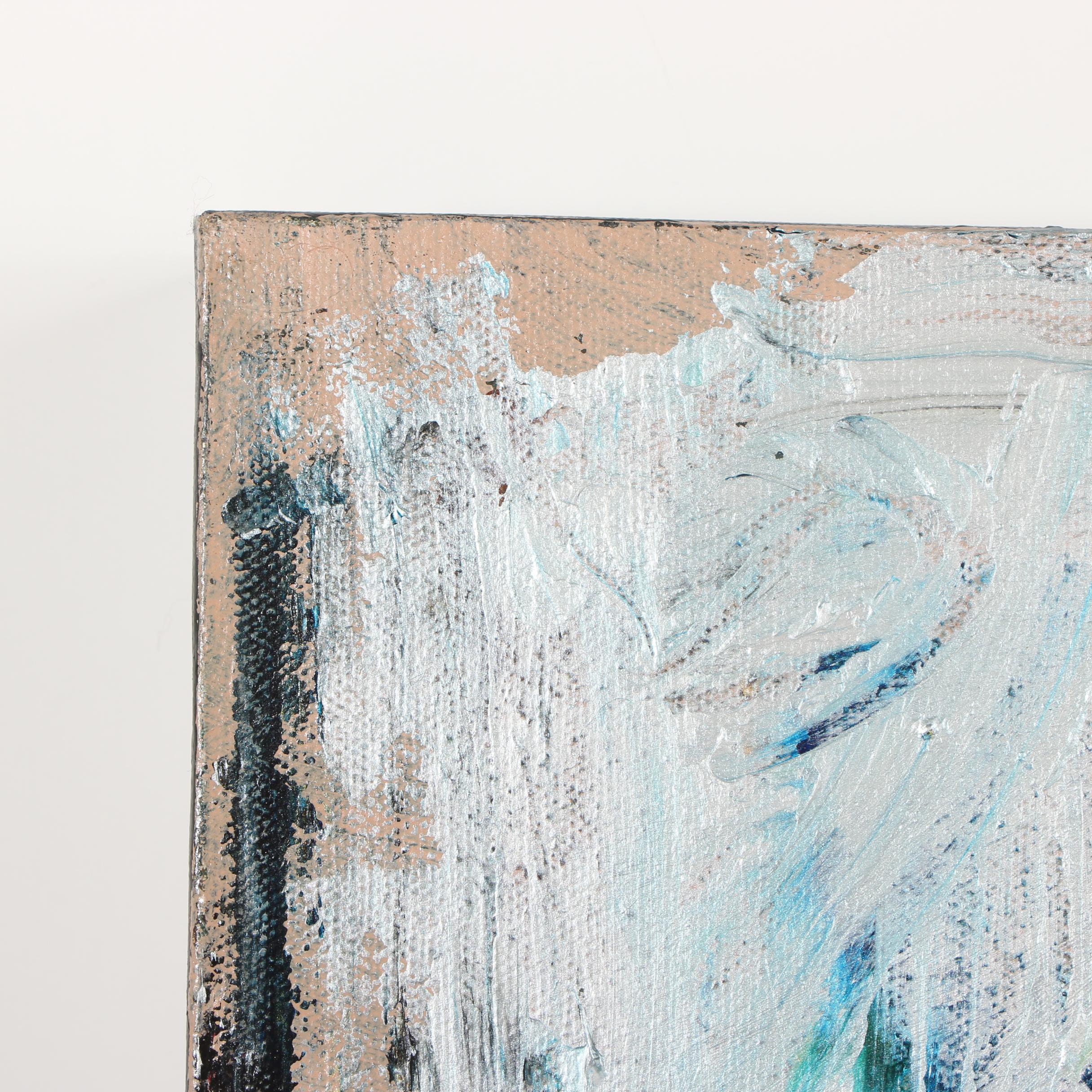 Randy Groden Abstract Mixed Media Painting "Outer Limits"