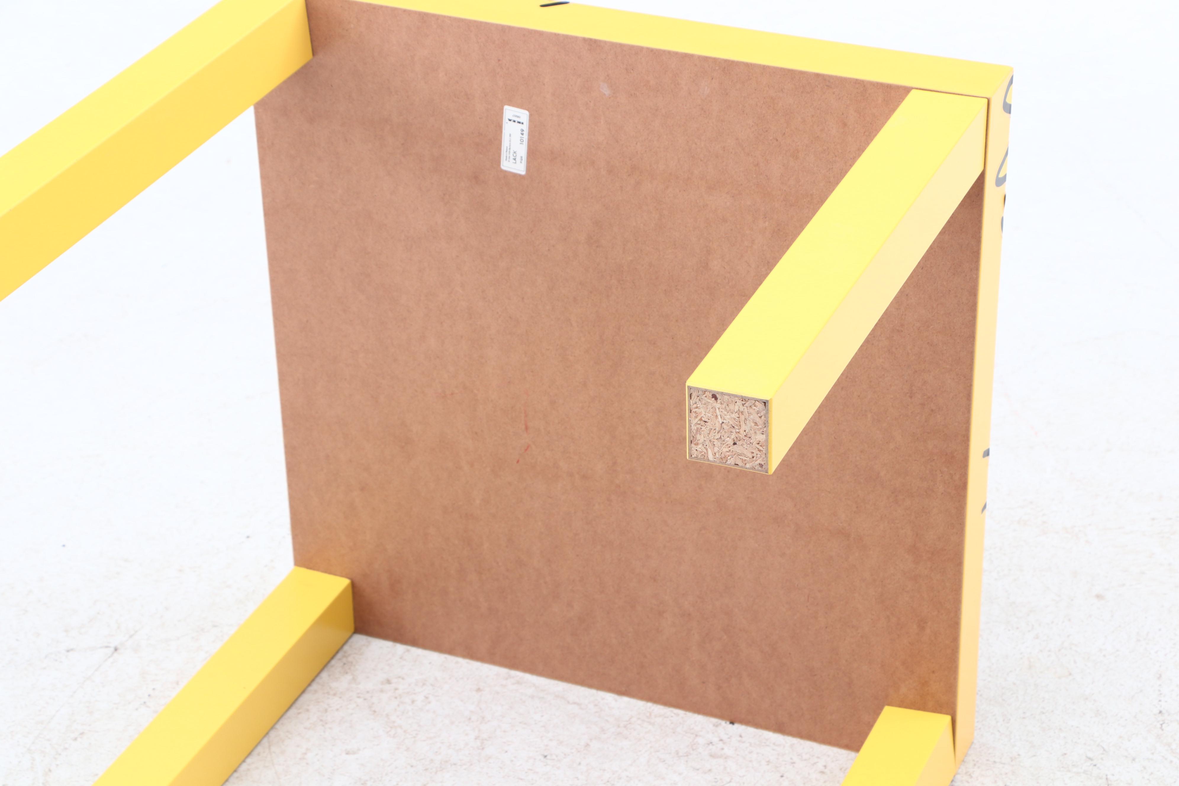 Modern Chair and Keith Haring Inspired IKEA Side Table