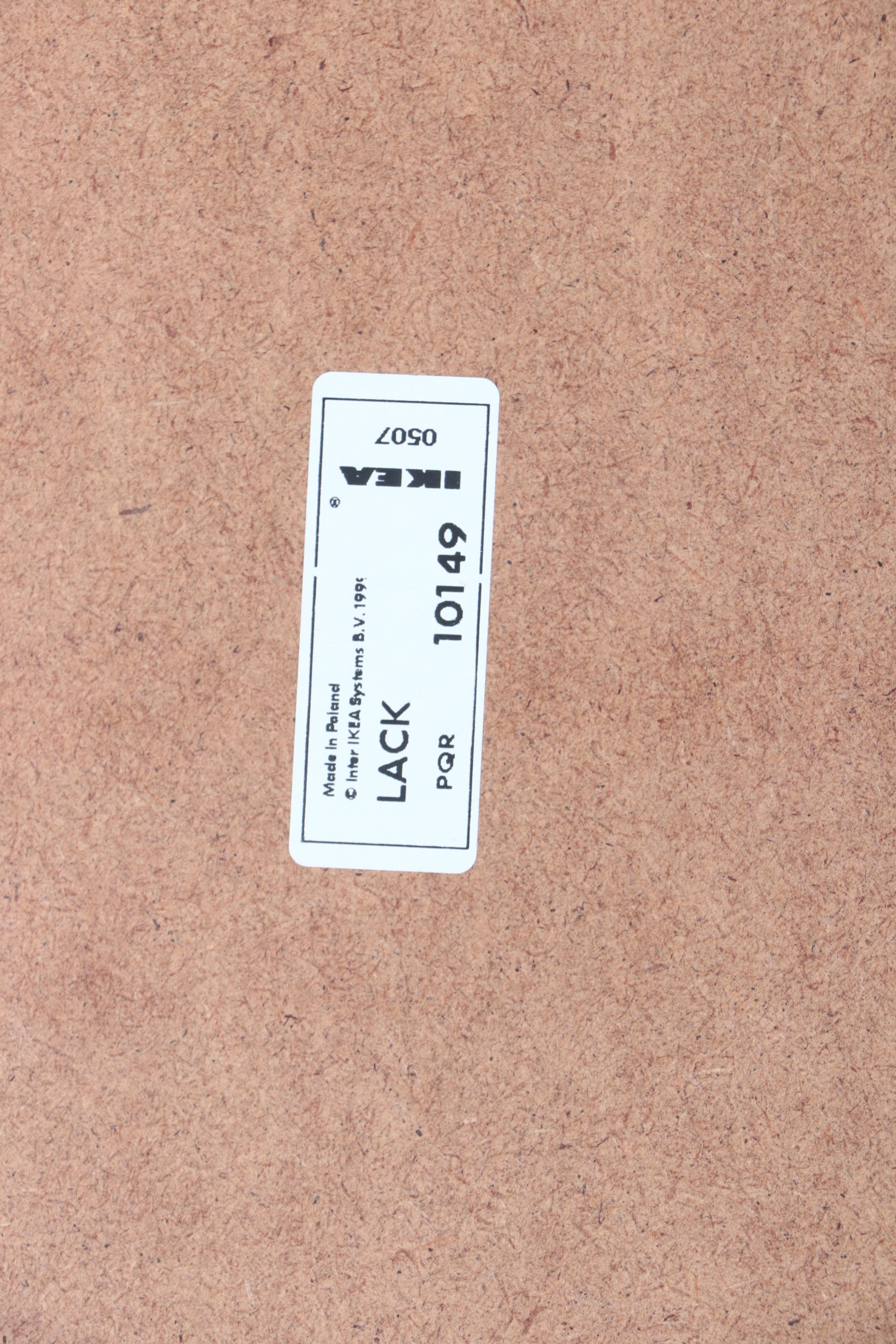 Modern Chair and Keith Haring Inspired IKEA Side Table