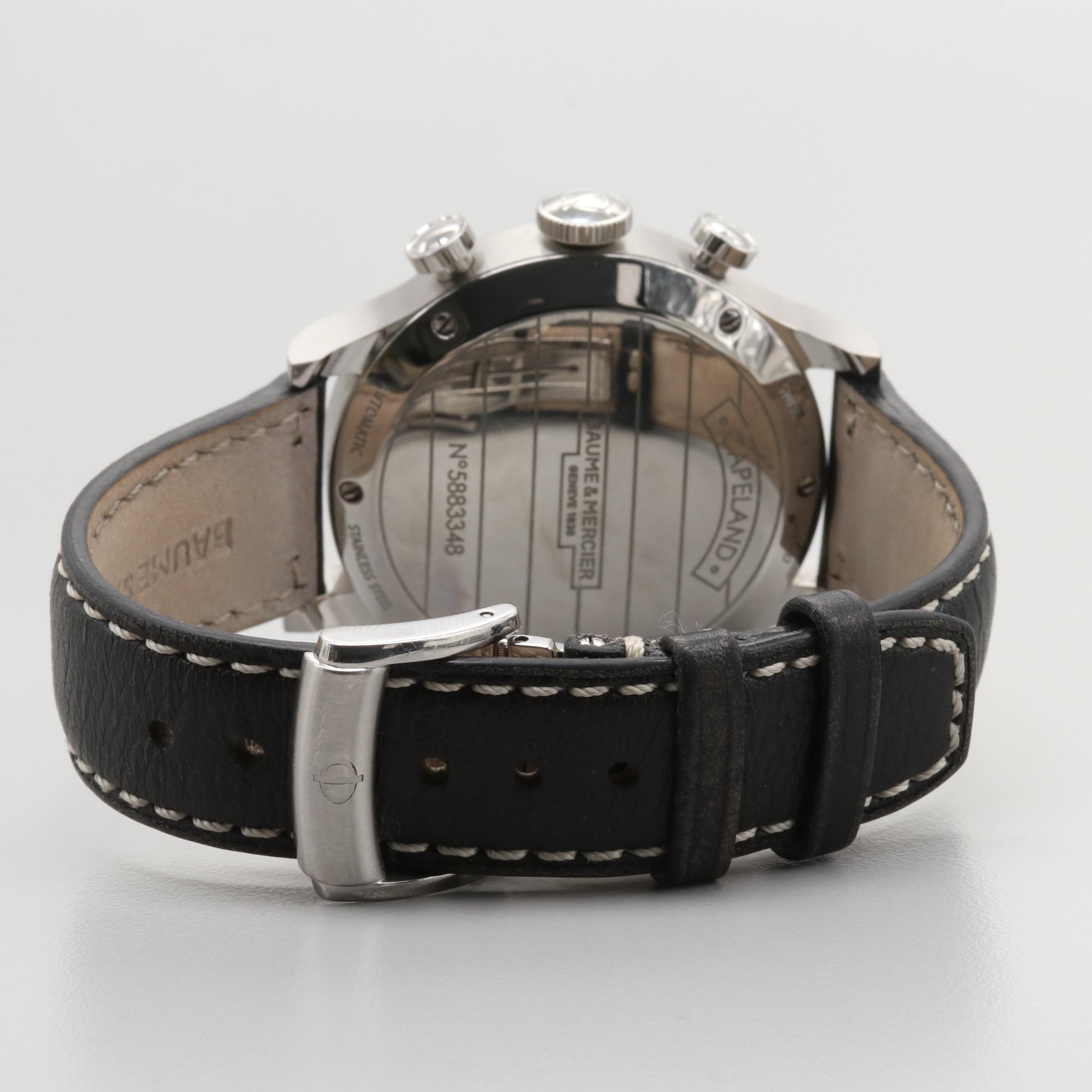 Baume & Mercier Capeland Automatic Chronograph Watch