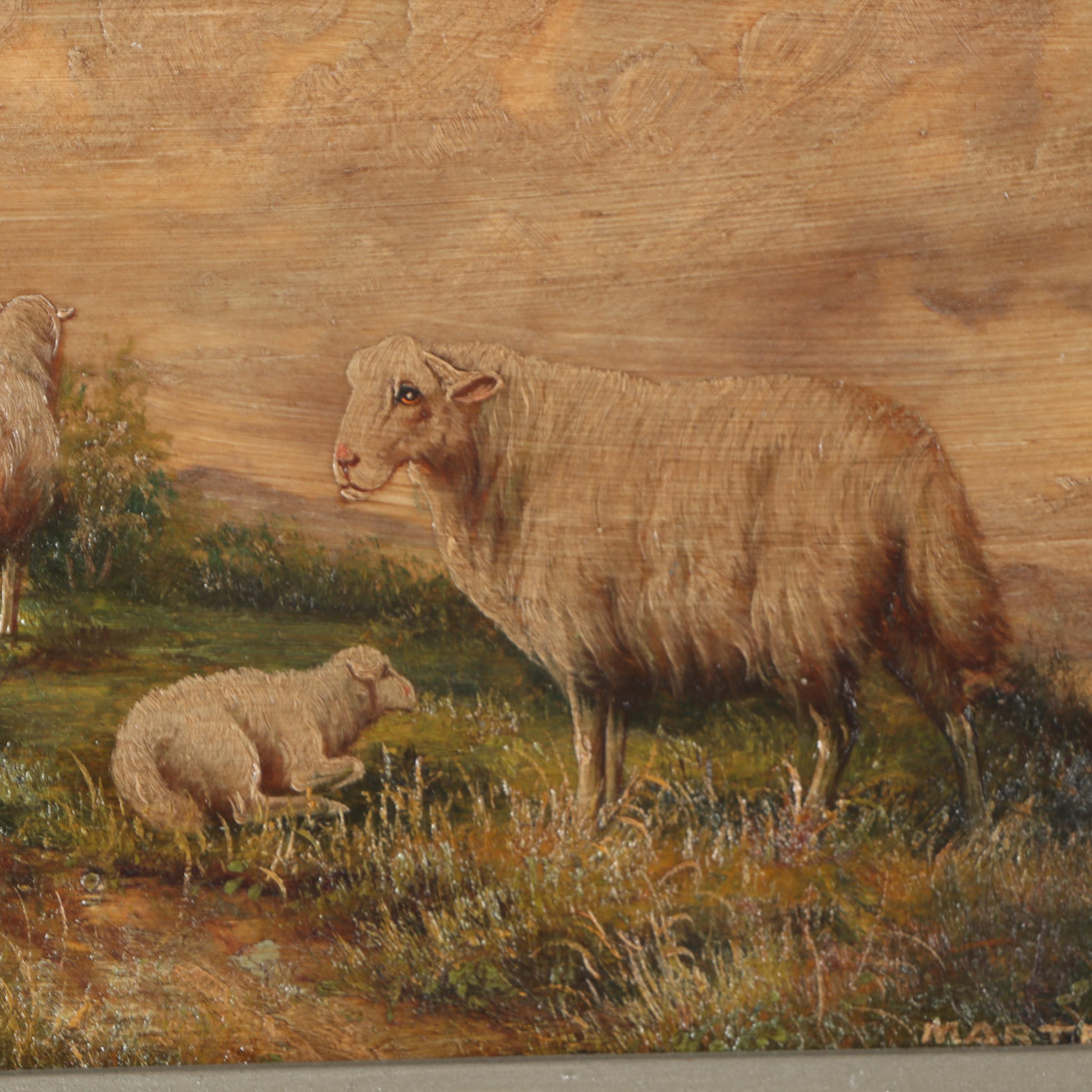Marten Pastoral Oil Painting