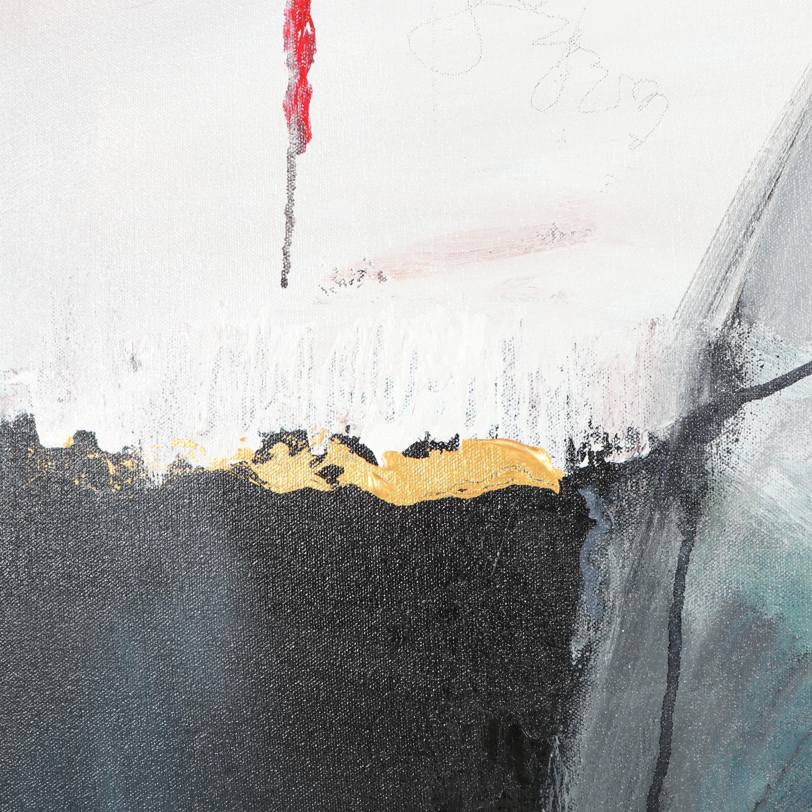 Randy Groden Abstract Mixed Media Painting "Kapelli"