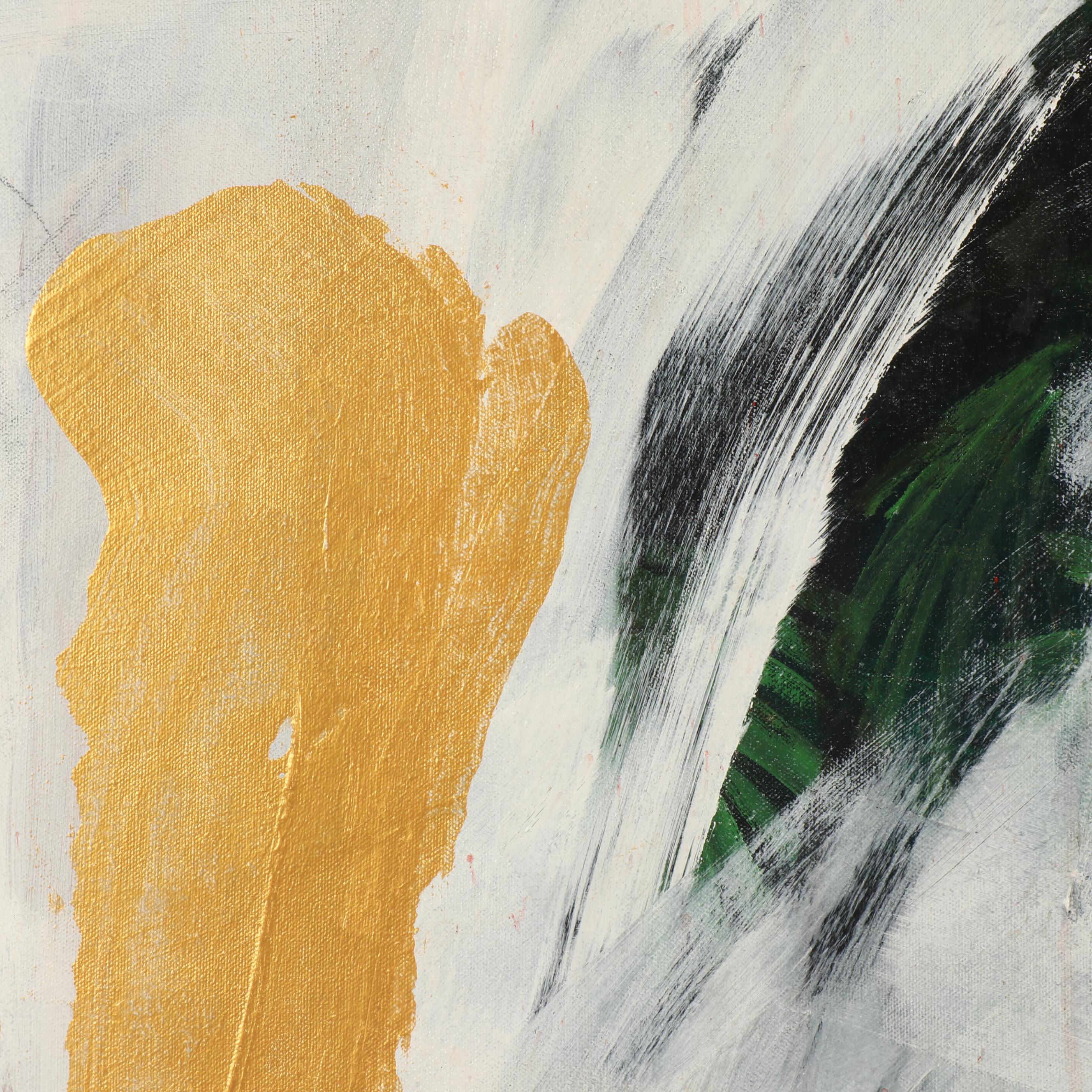 Randy Groden Abstract Mixed Media Painting "Gondola IV"