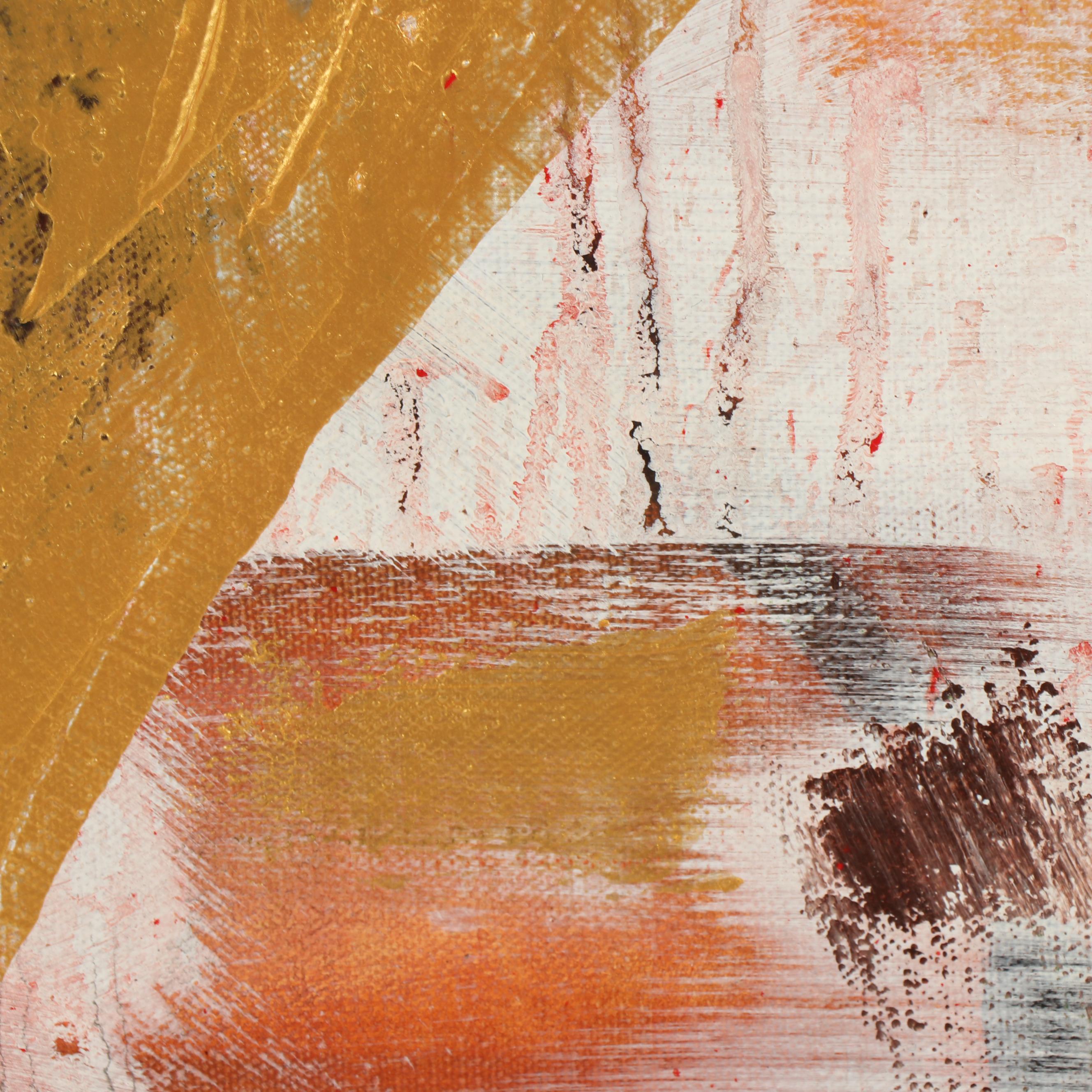 Randy Groden Abstract Mixed Media Painting "Gondola IV"