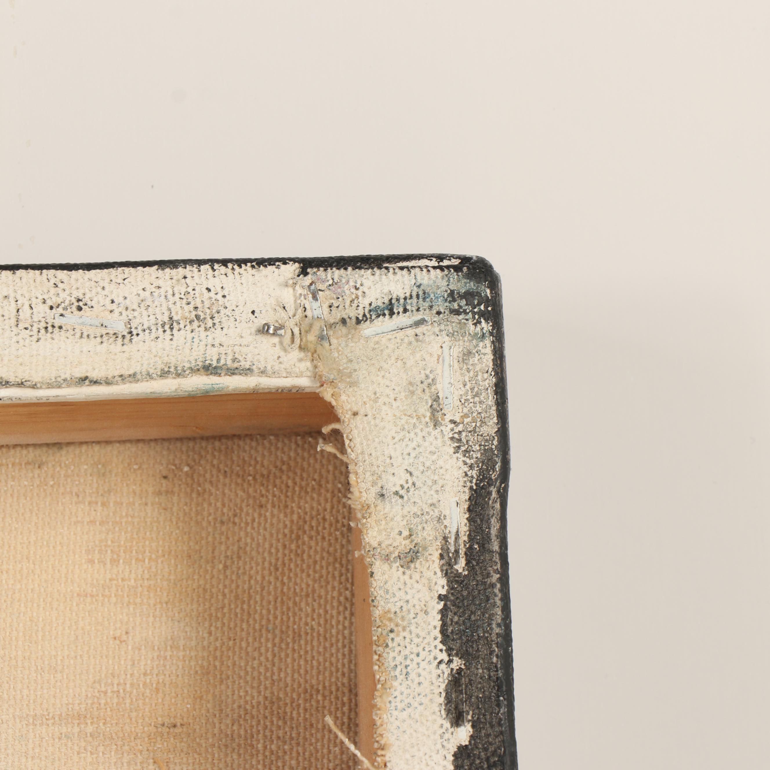 Randy Groden Abstract Mixed Media Painting "Gondola IV"