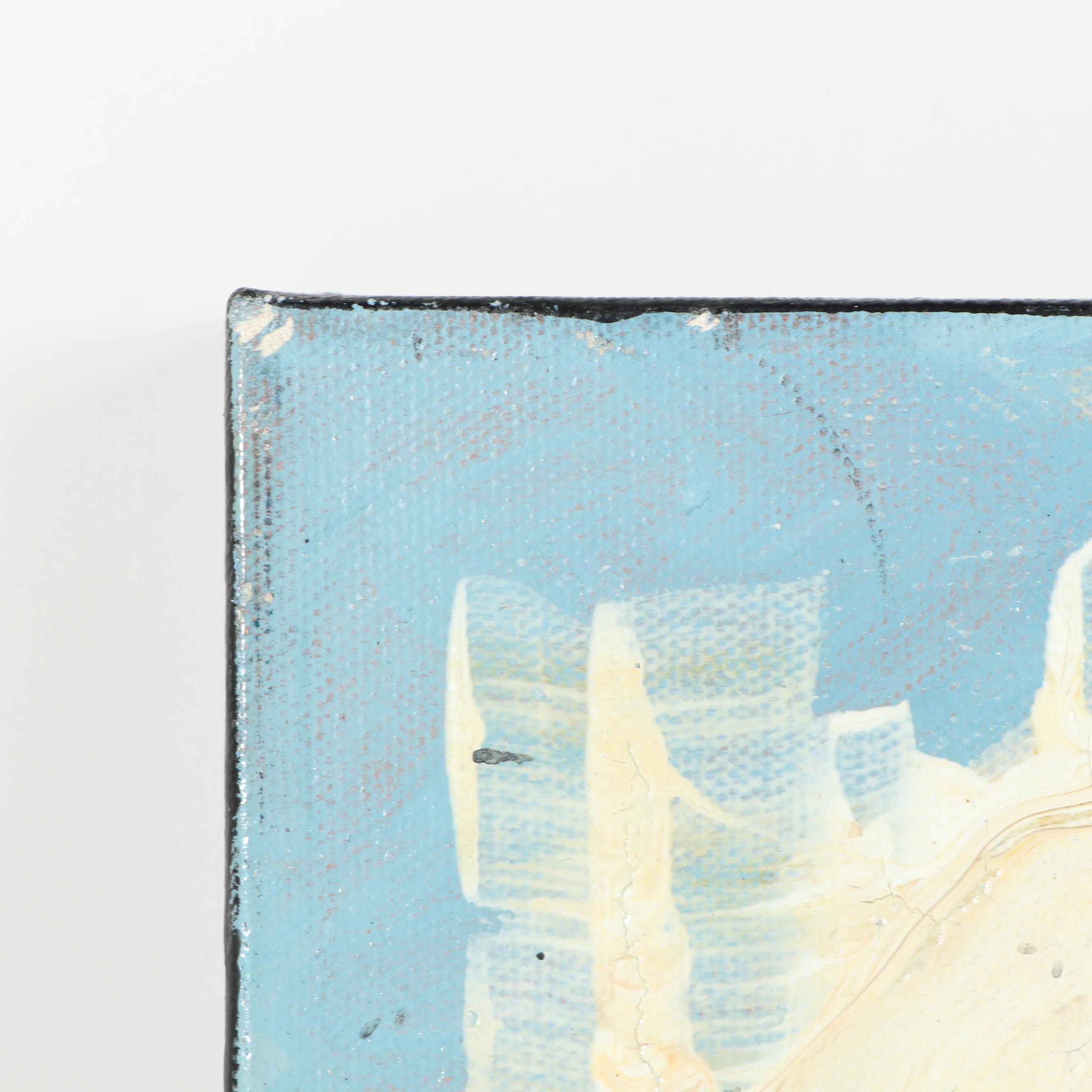 Randy Groden Mixed Media Painting "Sky Retreat"