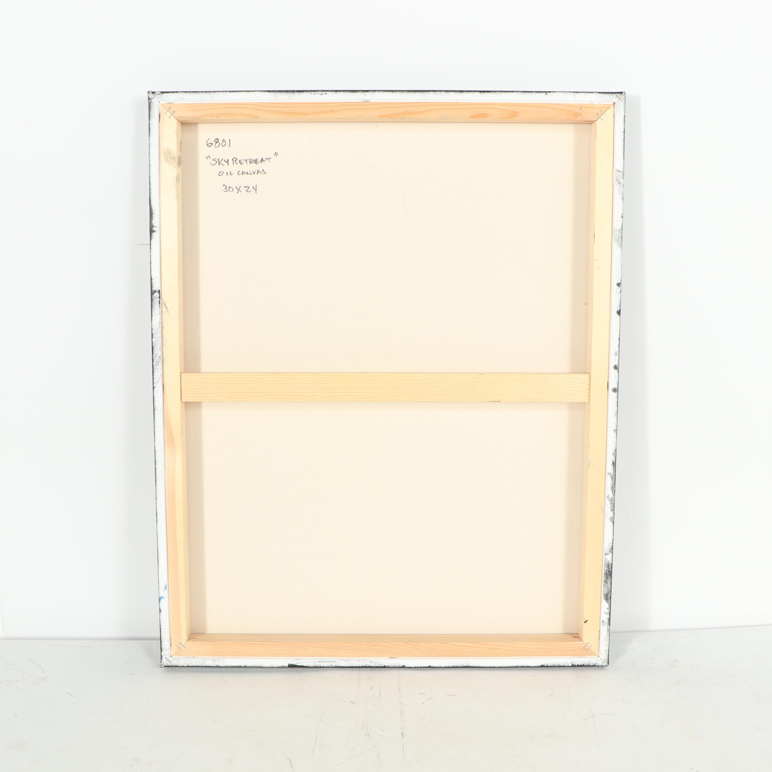 Randy Groden Mixed Media Painting "Sky Retreat"