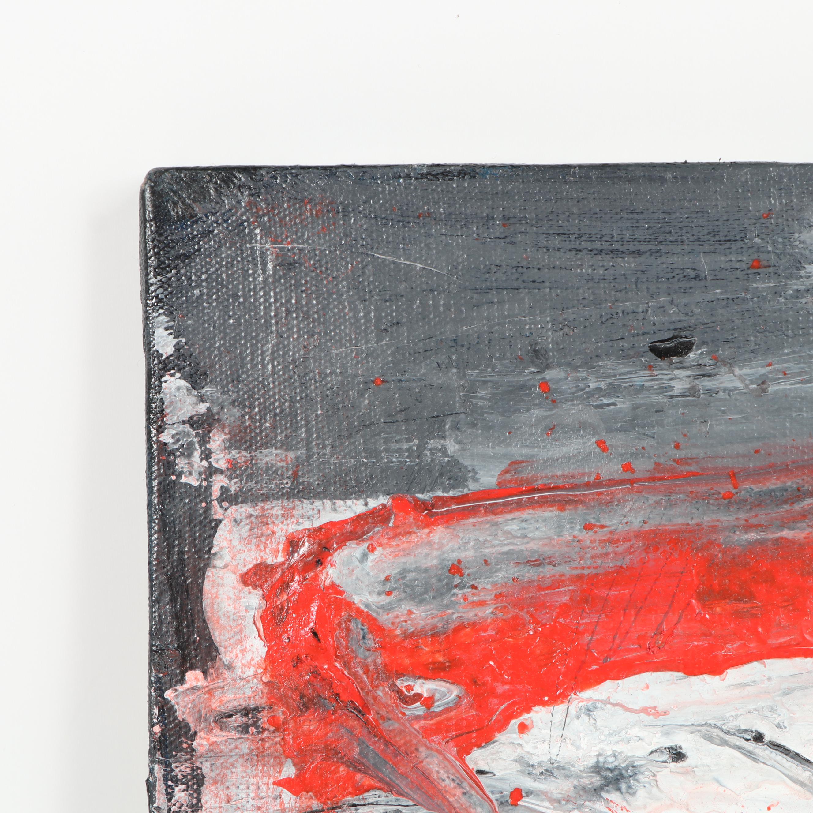 Randy Groden Abstract Mixed Media Painting "Heraklion"