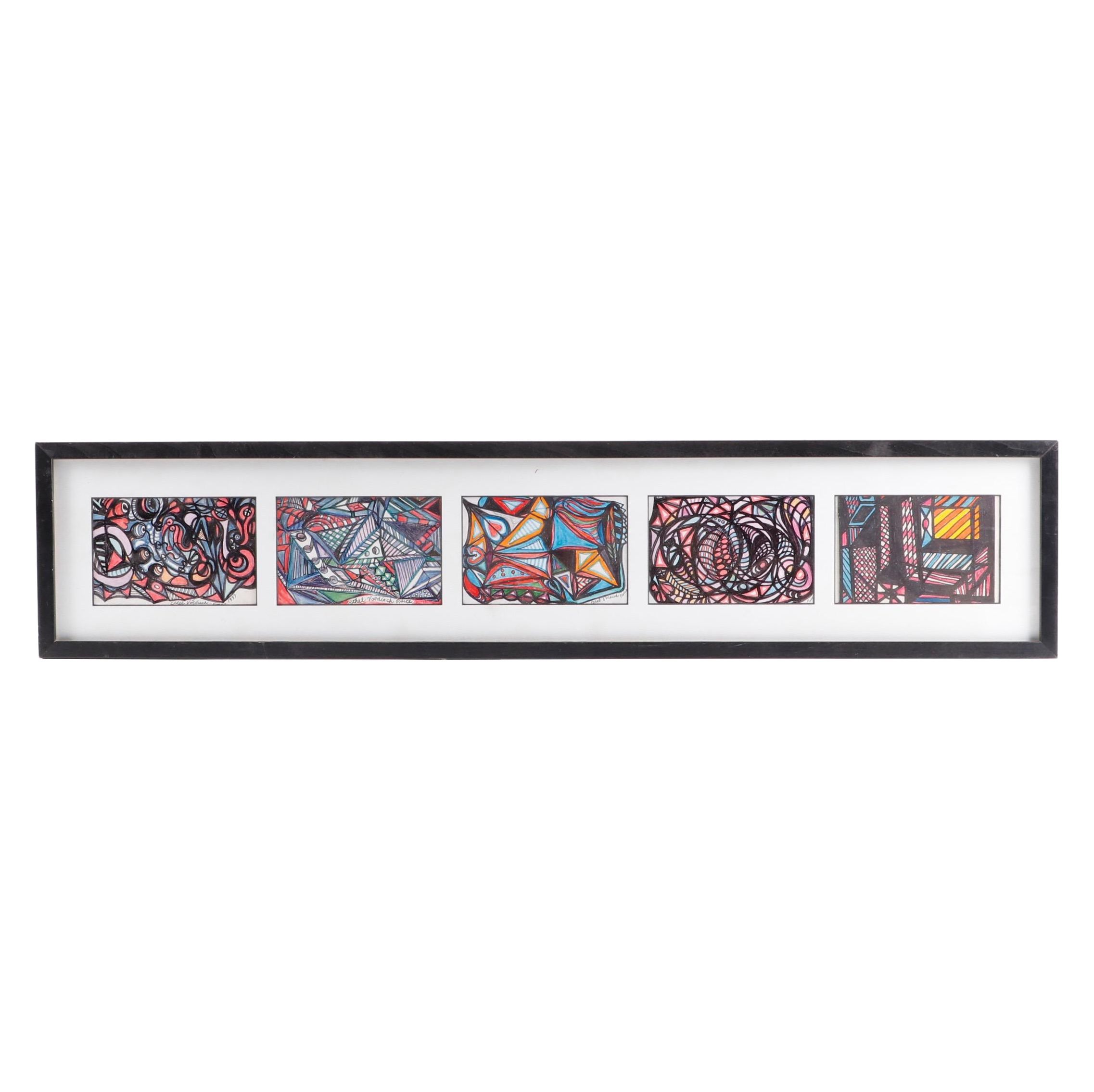 Ethel Voedisch-Price Pen and Marker Drawings