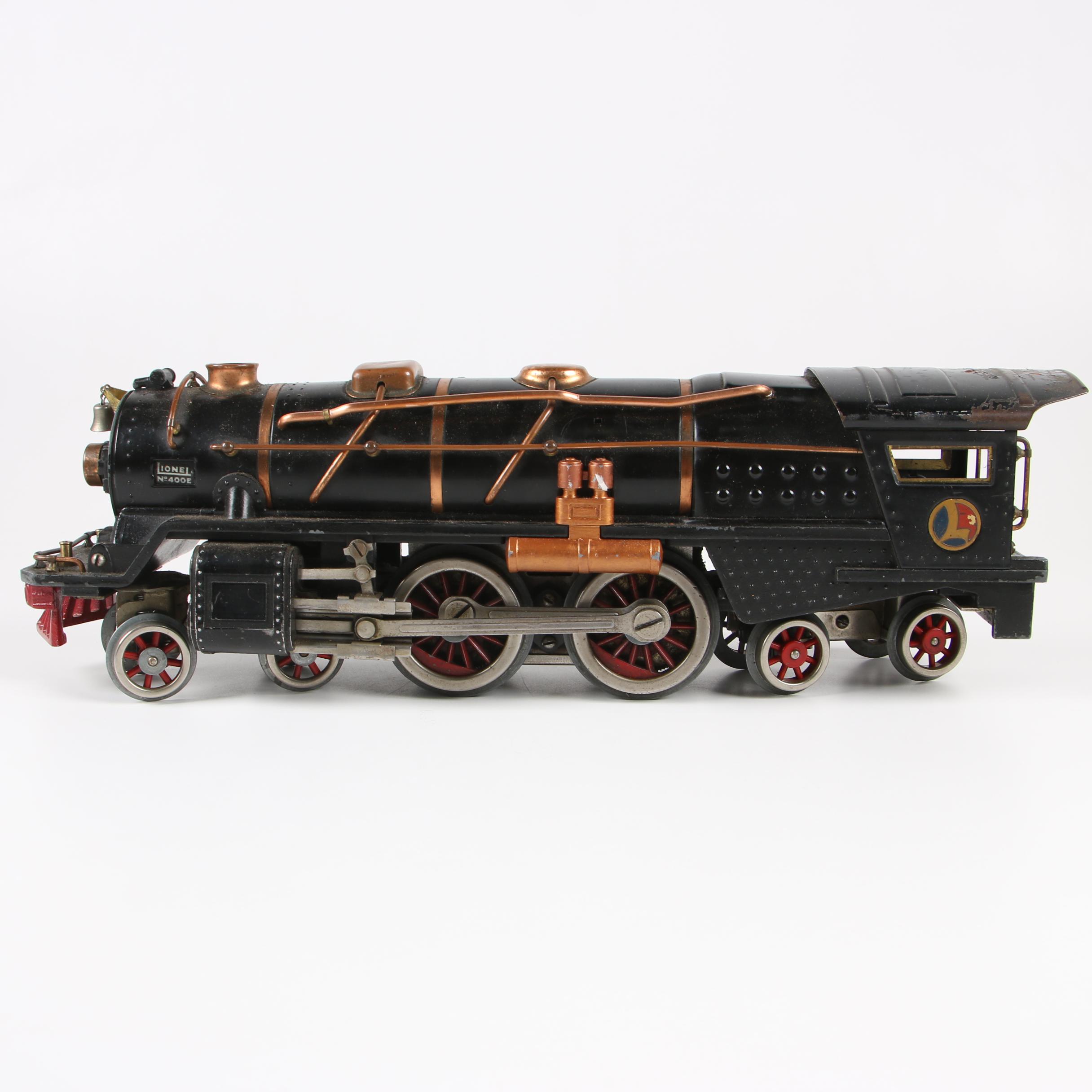 Lionel "Standard" Gauge 400E Steam Locomotive and 400T Tender Car, 1931