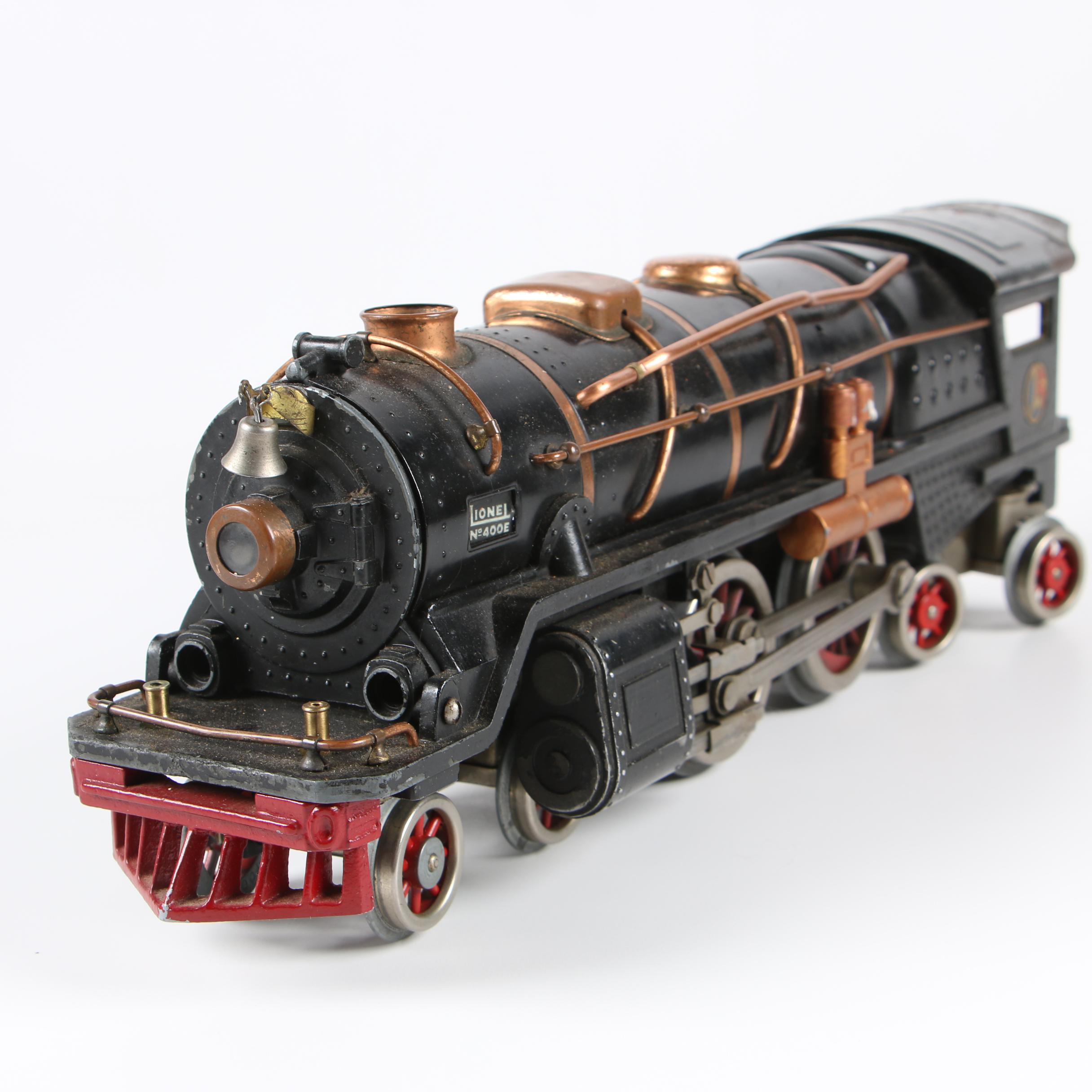 Lionel "Standard" Gauge 400E Steam Locomotive and 400T Tender Car, 1931
