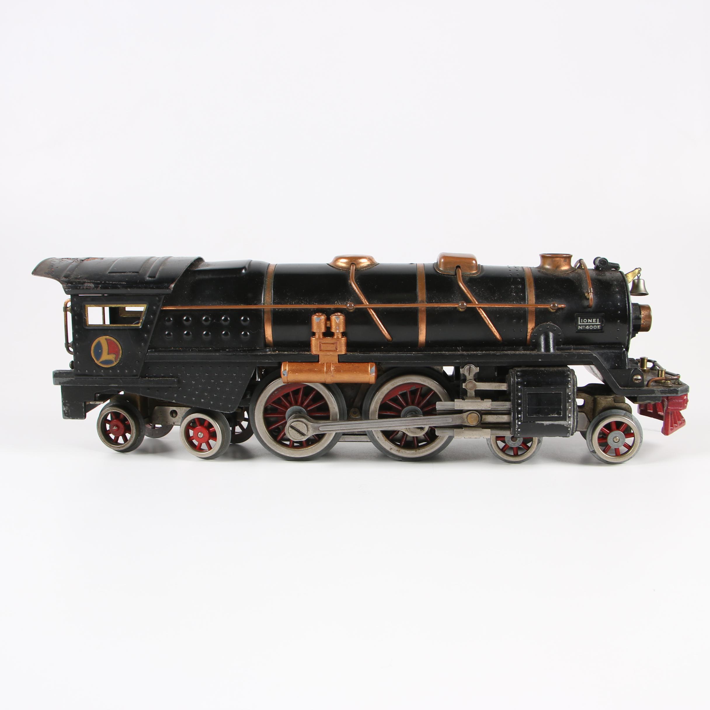 Lionel "Standard" Gauge 400E Steam Locomotive and 400T Tender Car, 1931