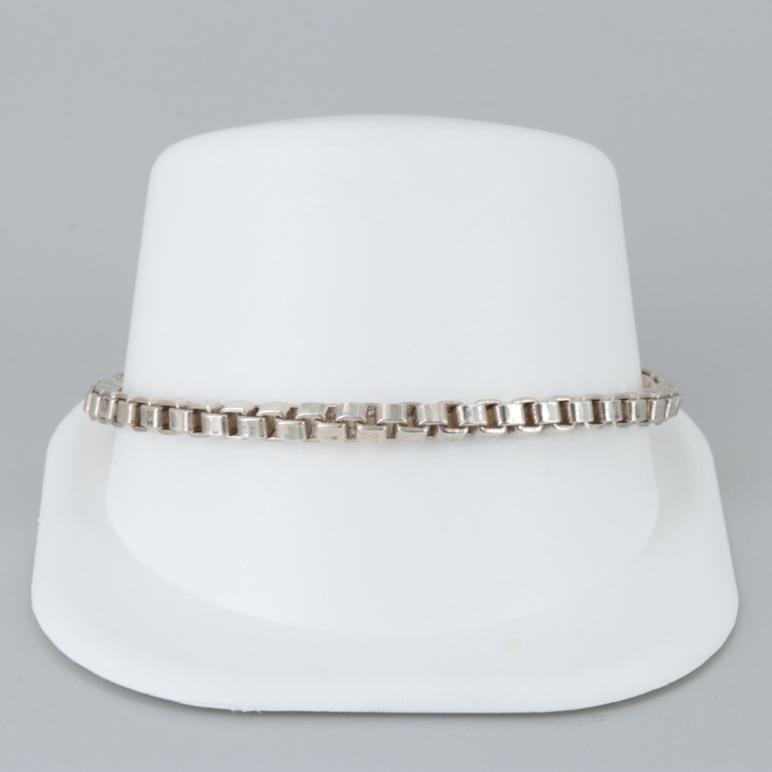 Tiffany & Co. "Venetian Link" Sterling Silver Bracelet