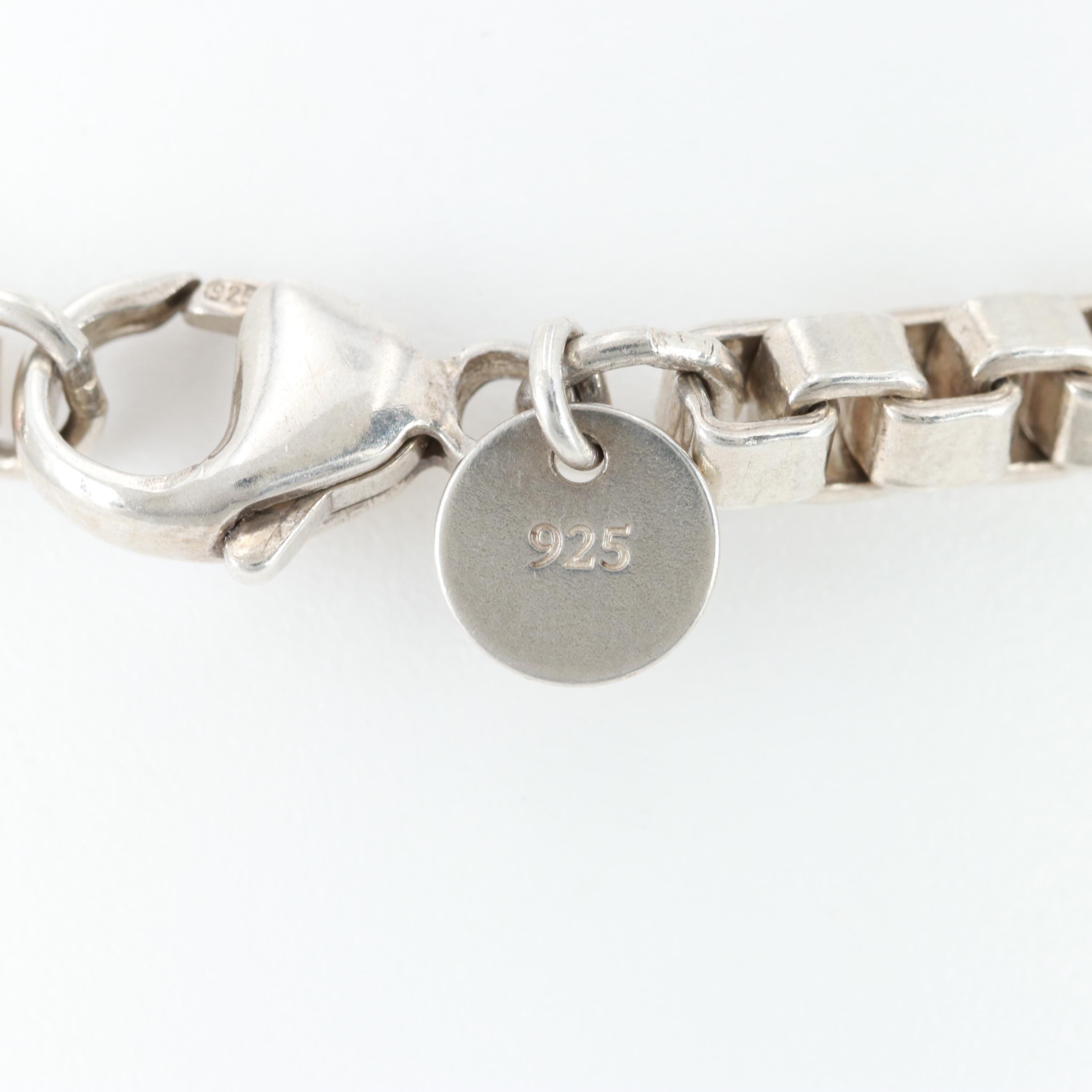 Tiffany & Co. "Venetian Link" Sterling Silver Bracelet