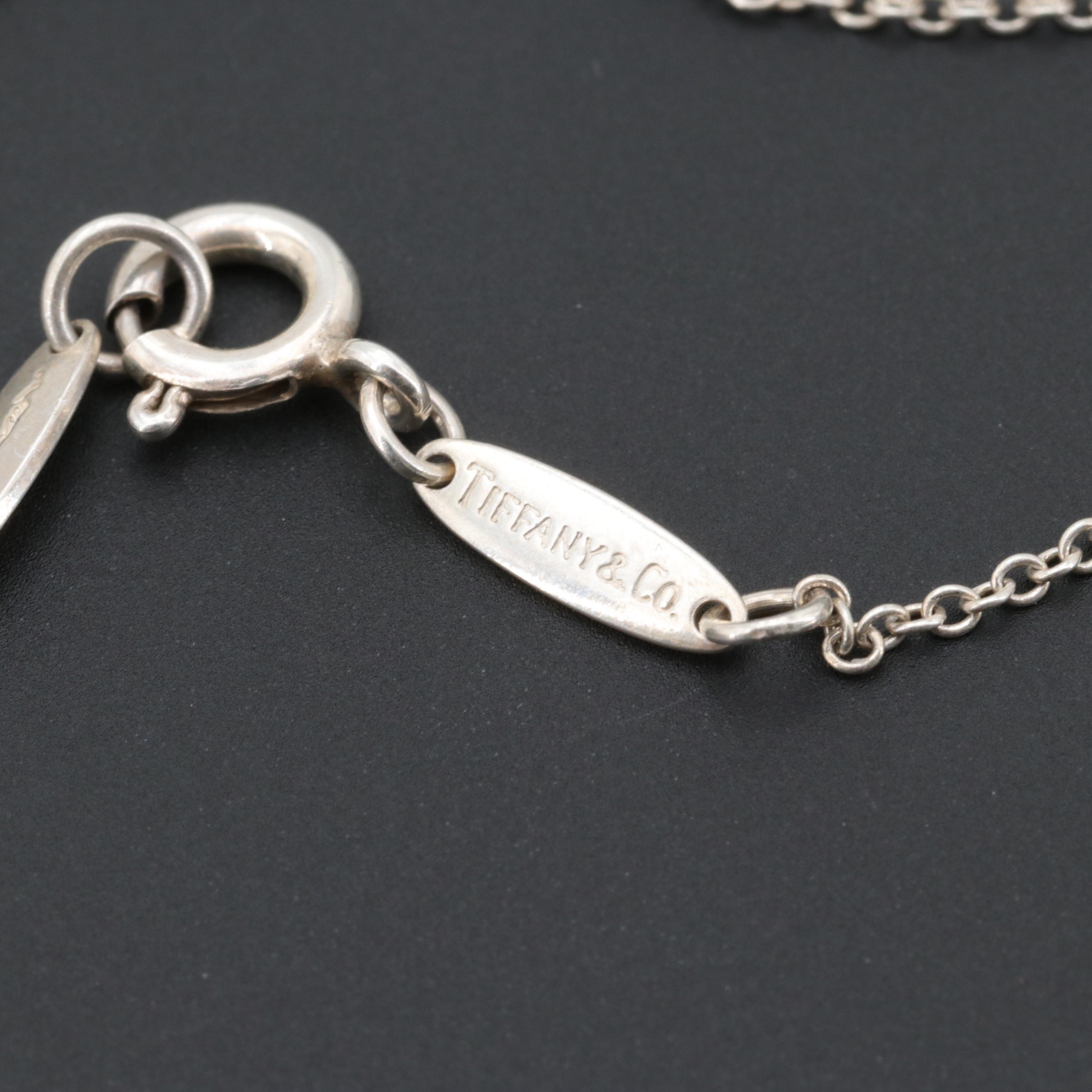 Elsa Peretti for Tiffany & Co. "Eternal Circle" Sterling Silver Pendant Necklace