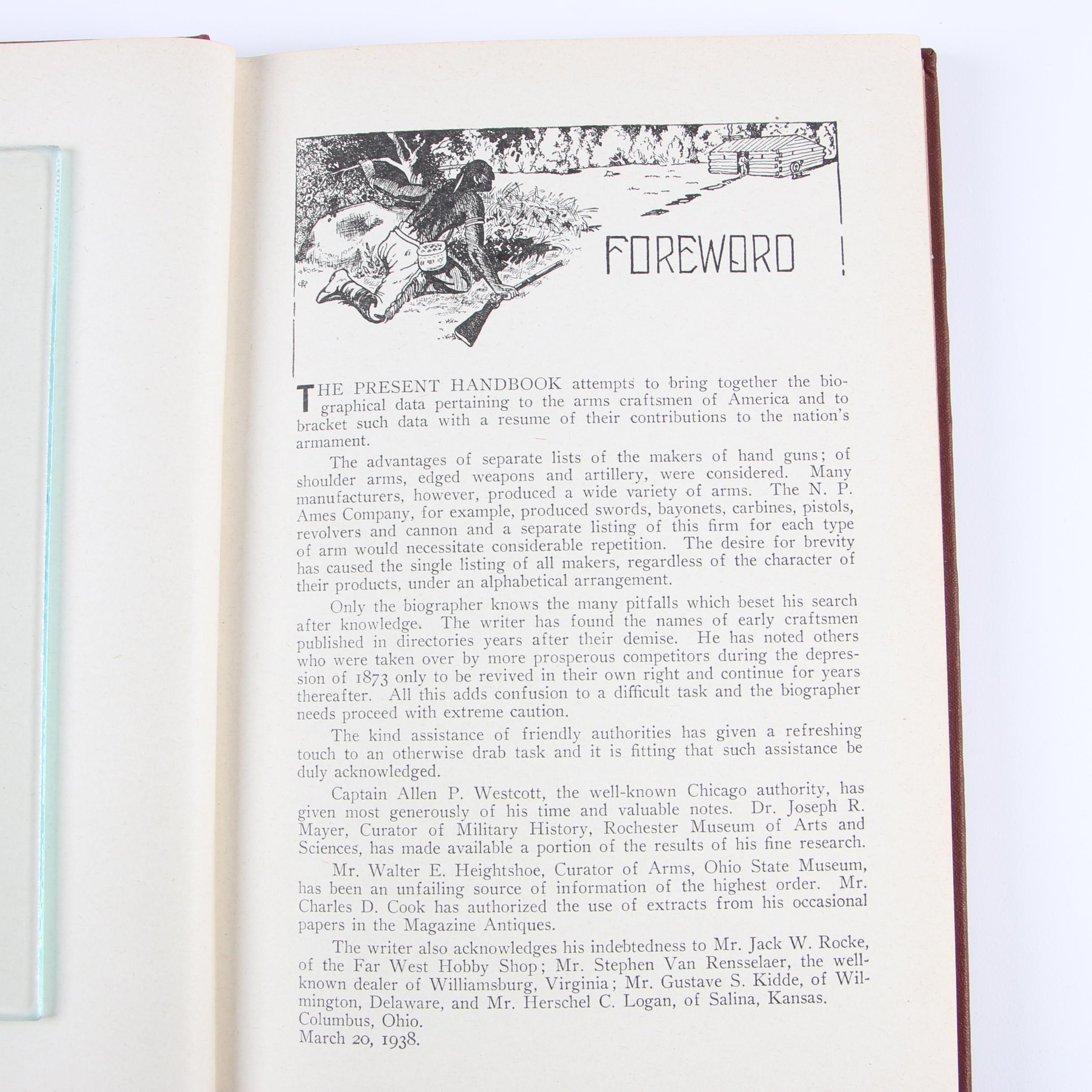 American Gun Maker Books including Signed ARC of "American Firearms Makers"