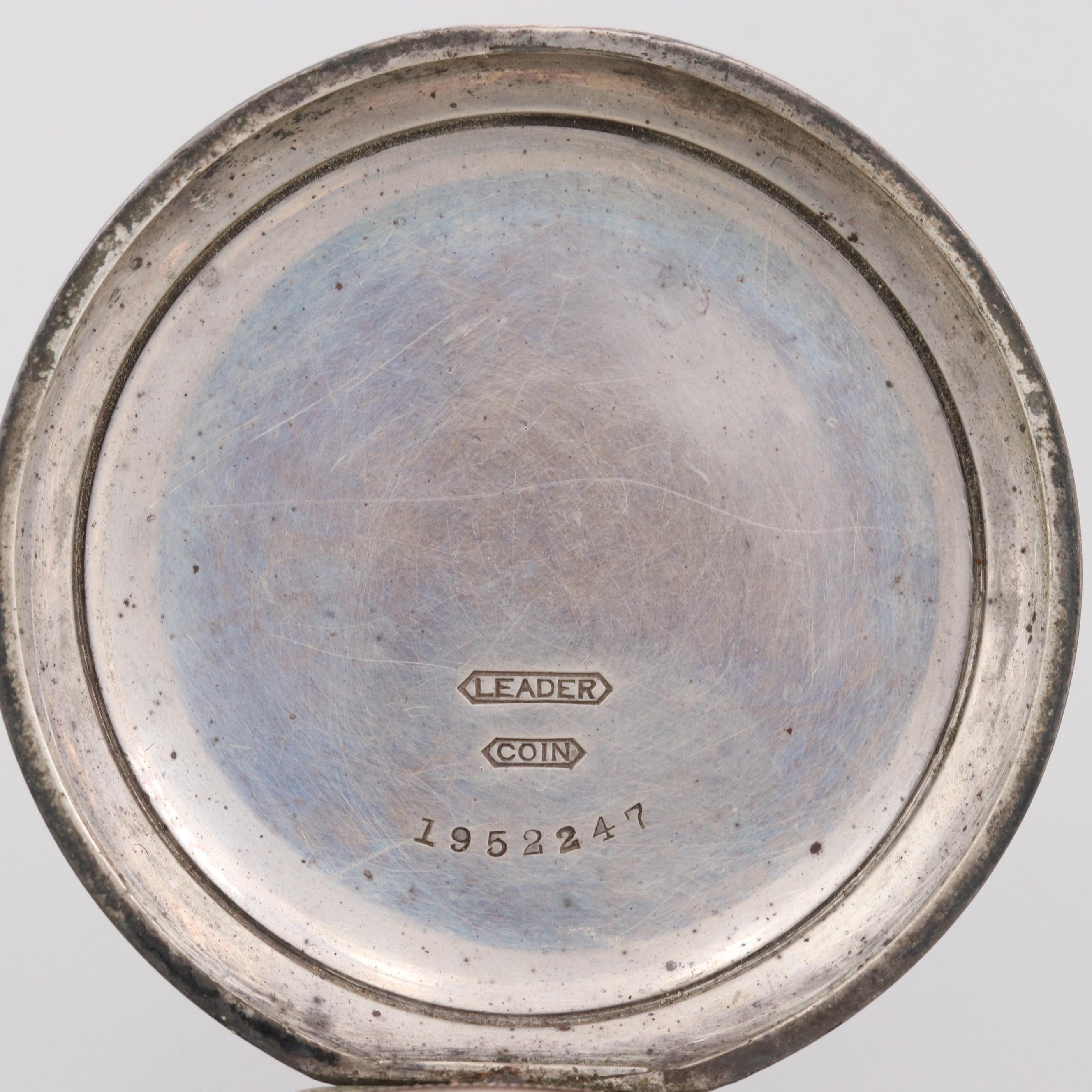 Columbus Watch Co. Coin Silver Pocket Watch, 1892