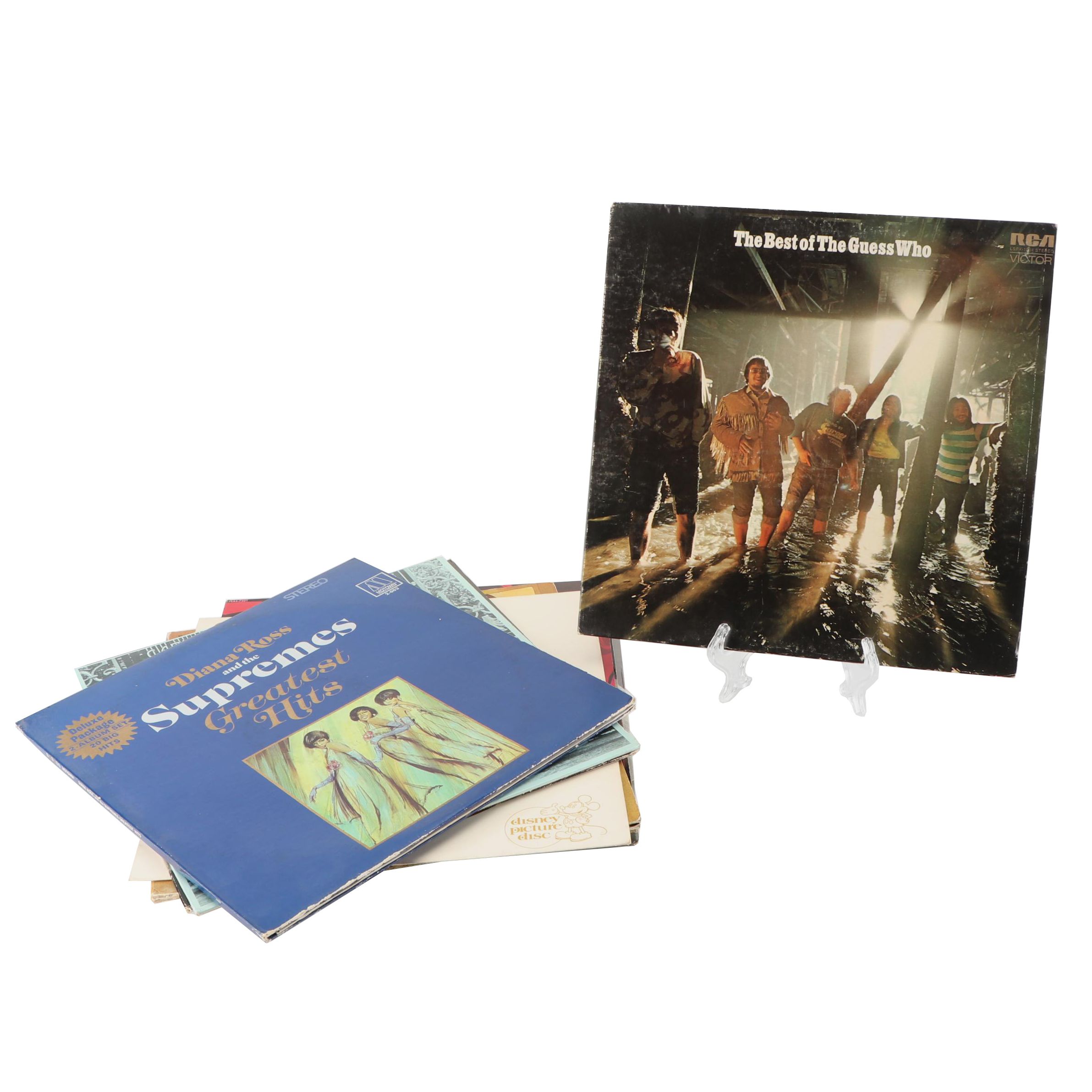 1960s-1970s Records including Disney Picture Disc "Snow White"