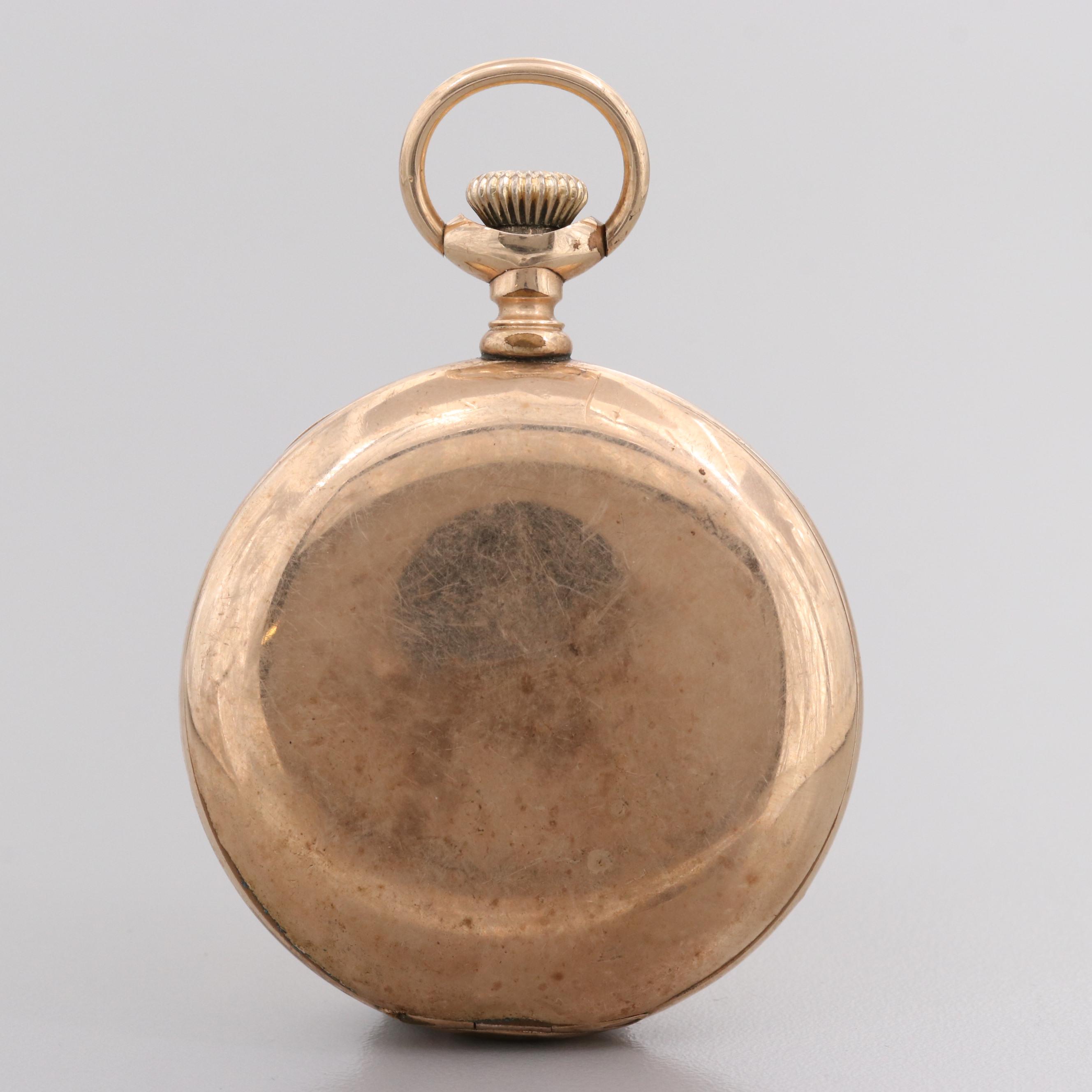 Antique Elgin Gold Filled Hunter Case Pocket Watch, 1899