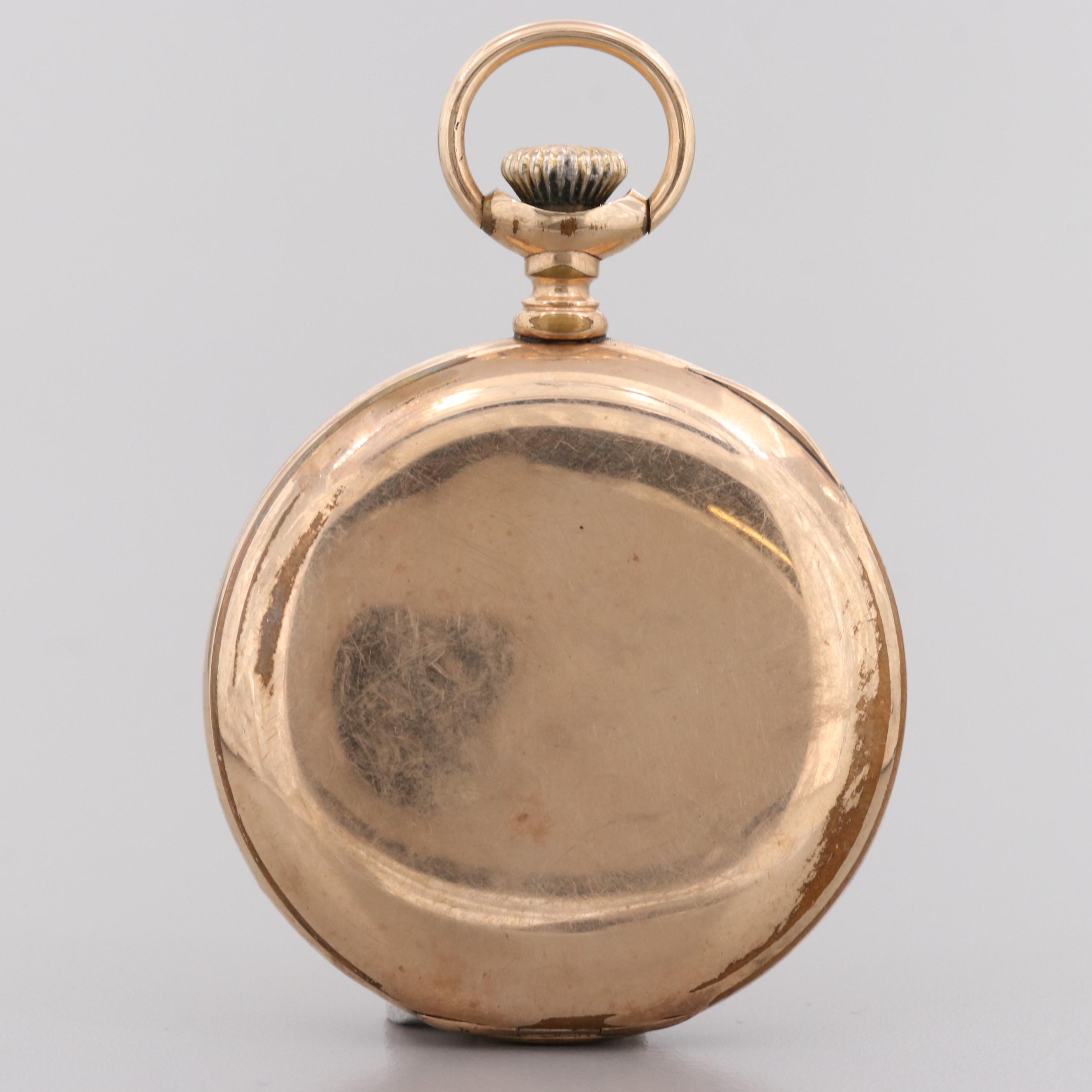 Antique Elgin Gold Filled Hunter Case Pocket Watch, 1899