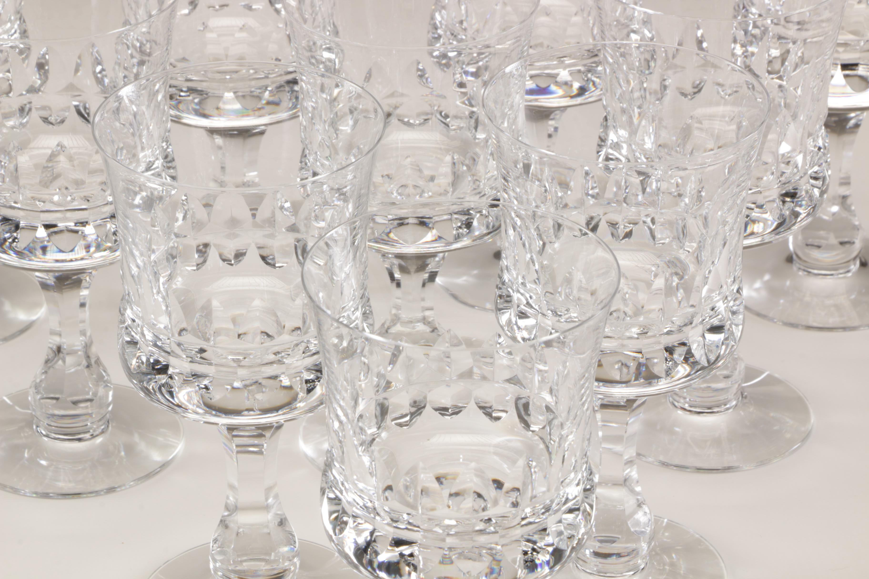 Kosta Boda "Prince" Crystal Glass Wine Glasses