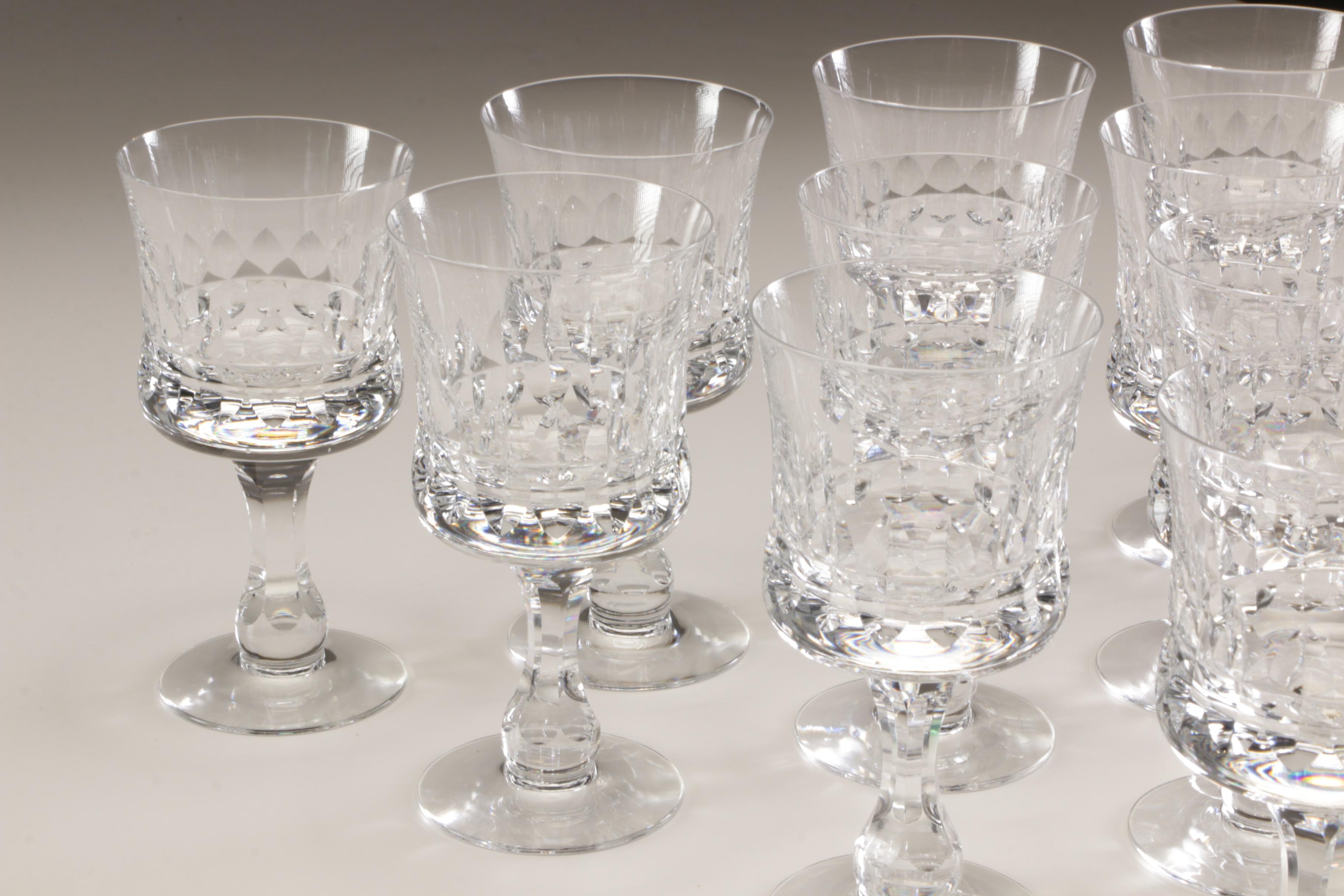 Kosta Boda "Prince" Crystal Glass Wine Glasses