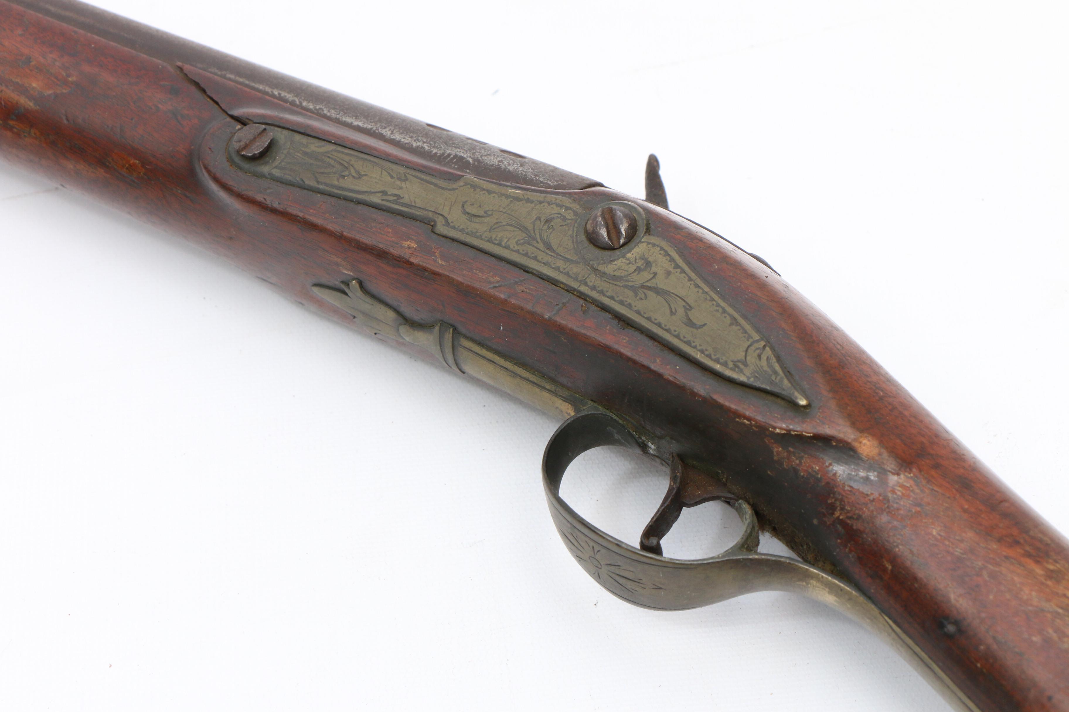 Antique Bumford Caplock Long Rifle
