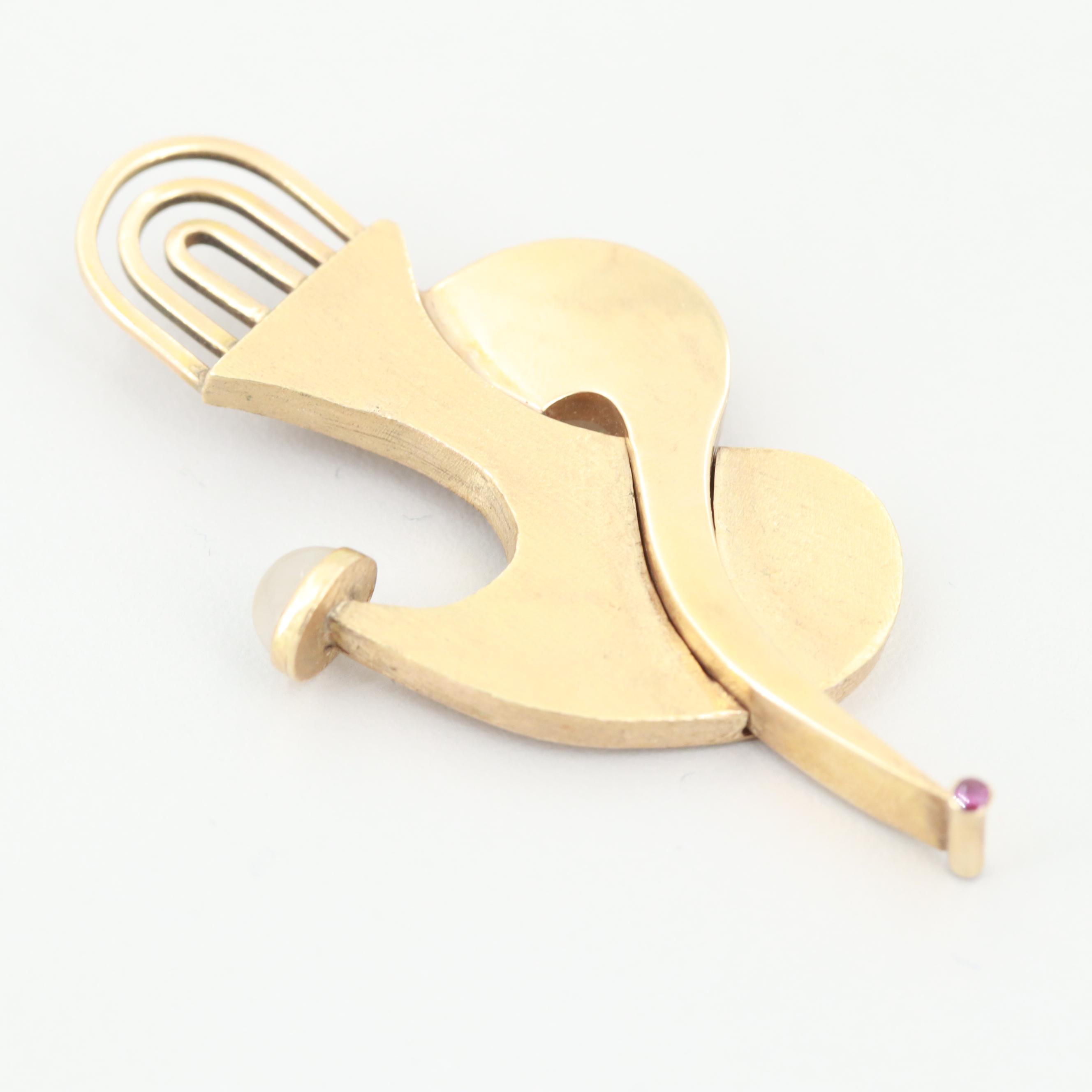 Richard Barth 14K Yellow Gold One of Seventy Nine Pendant