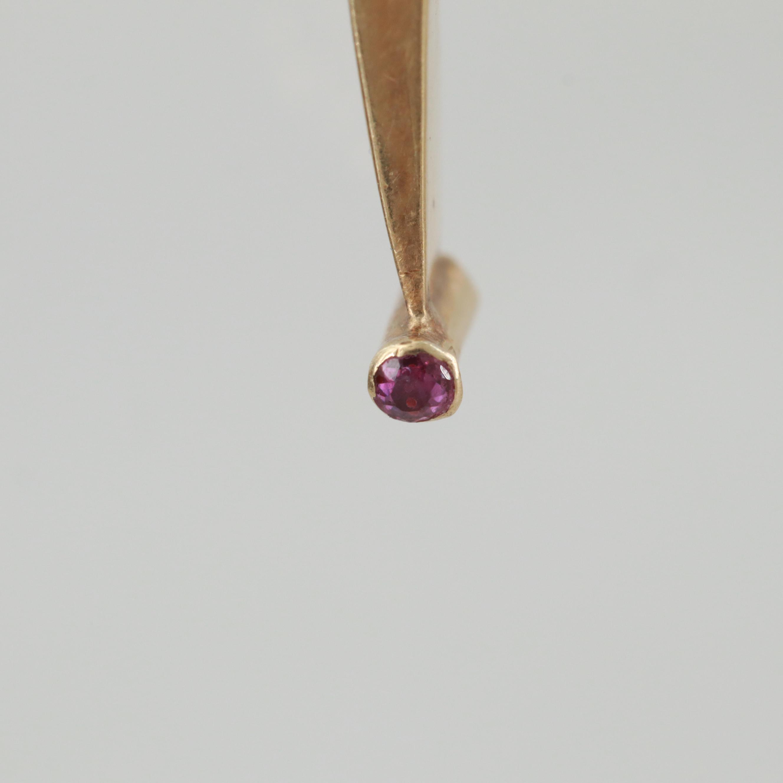 Richard Barth 14K Yellow Gold One of Seventy Nine Pendant