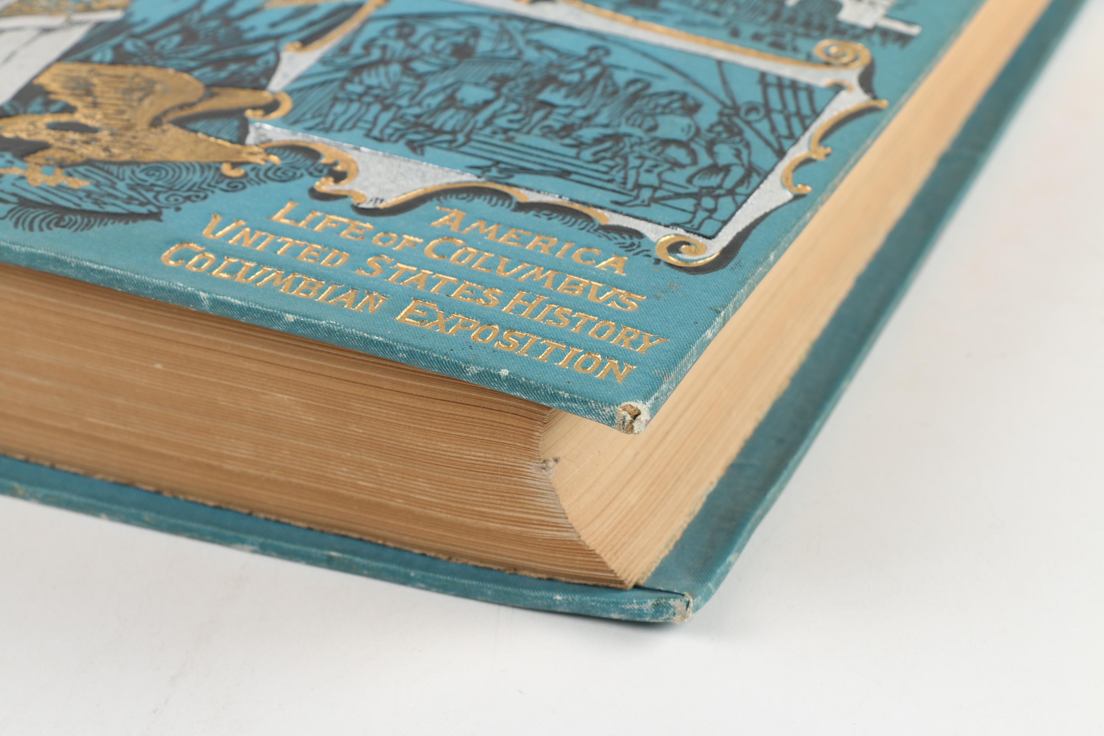 1892 Illustrated "Columbus and Columbia"