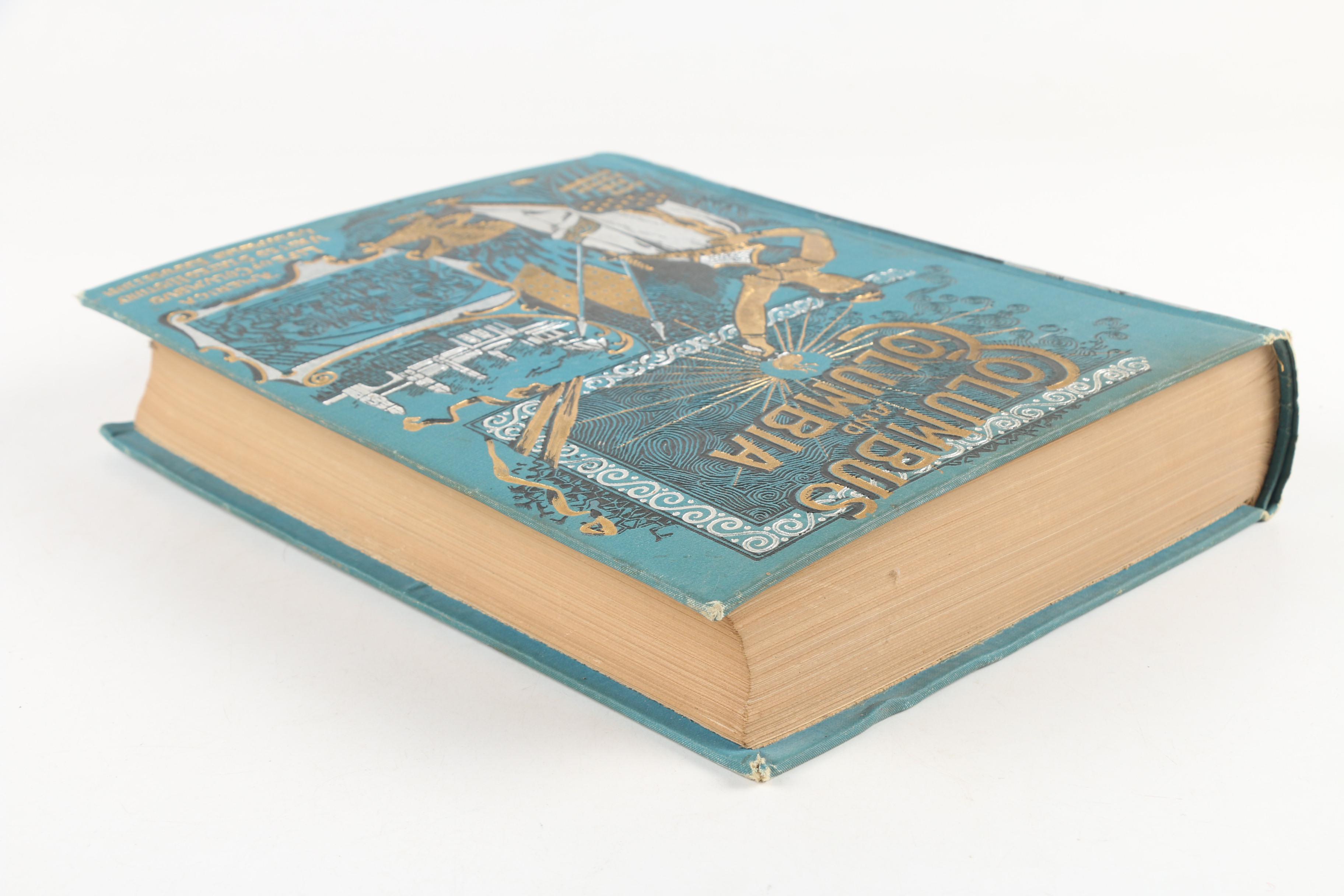 1892 Illustrated "Columbus and Columbia"