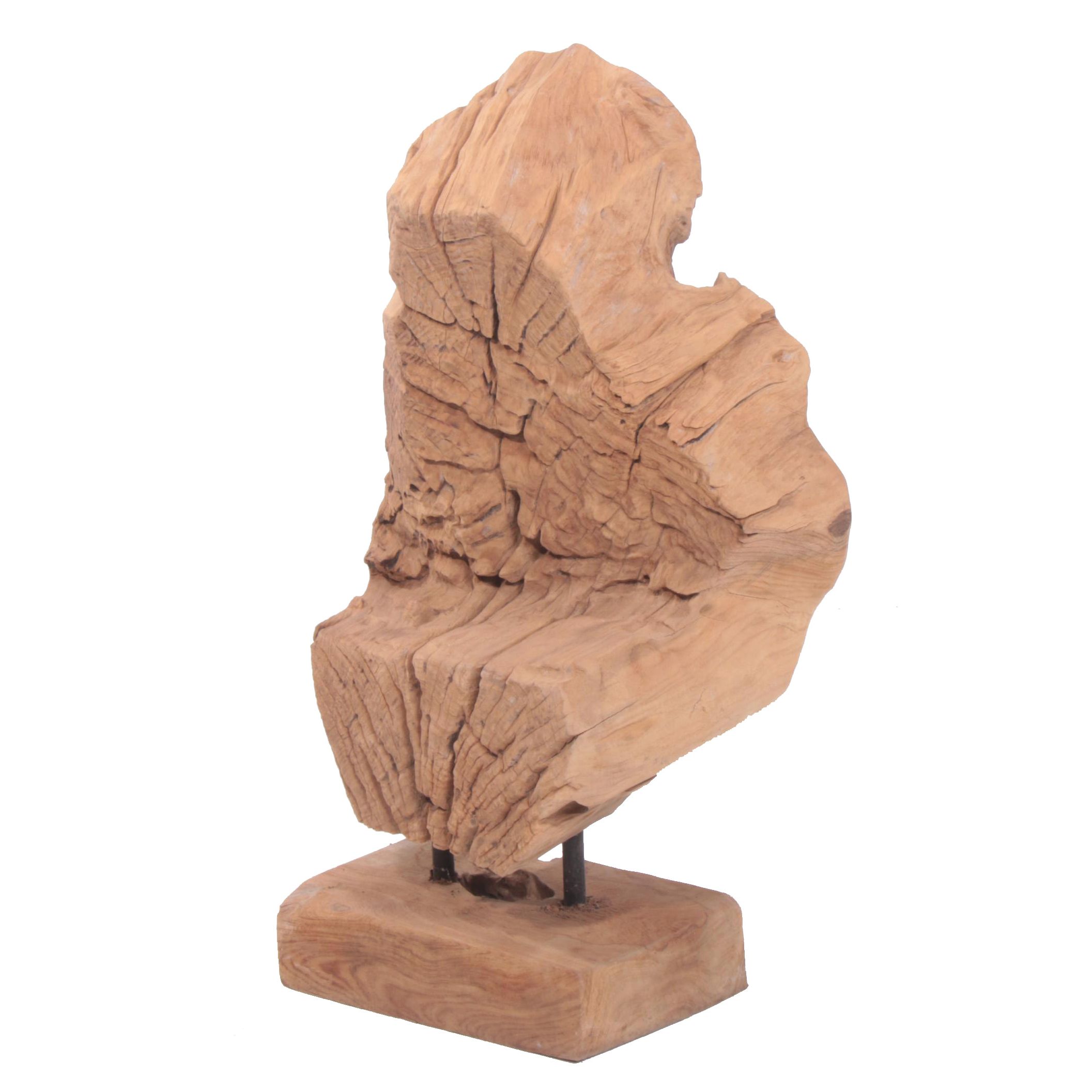 Indonesian Teak Root Slab on Base