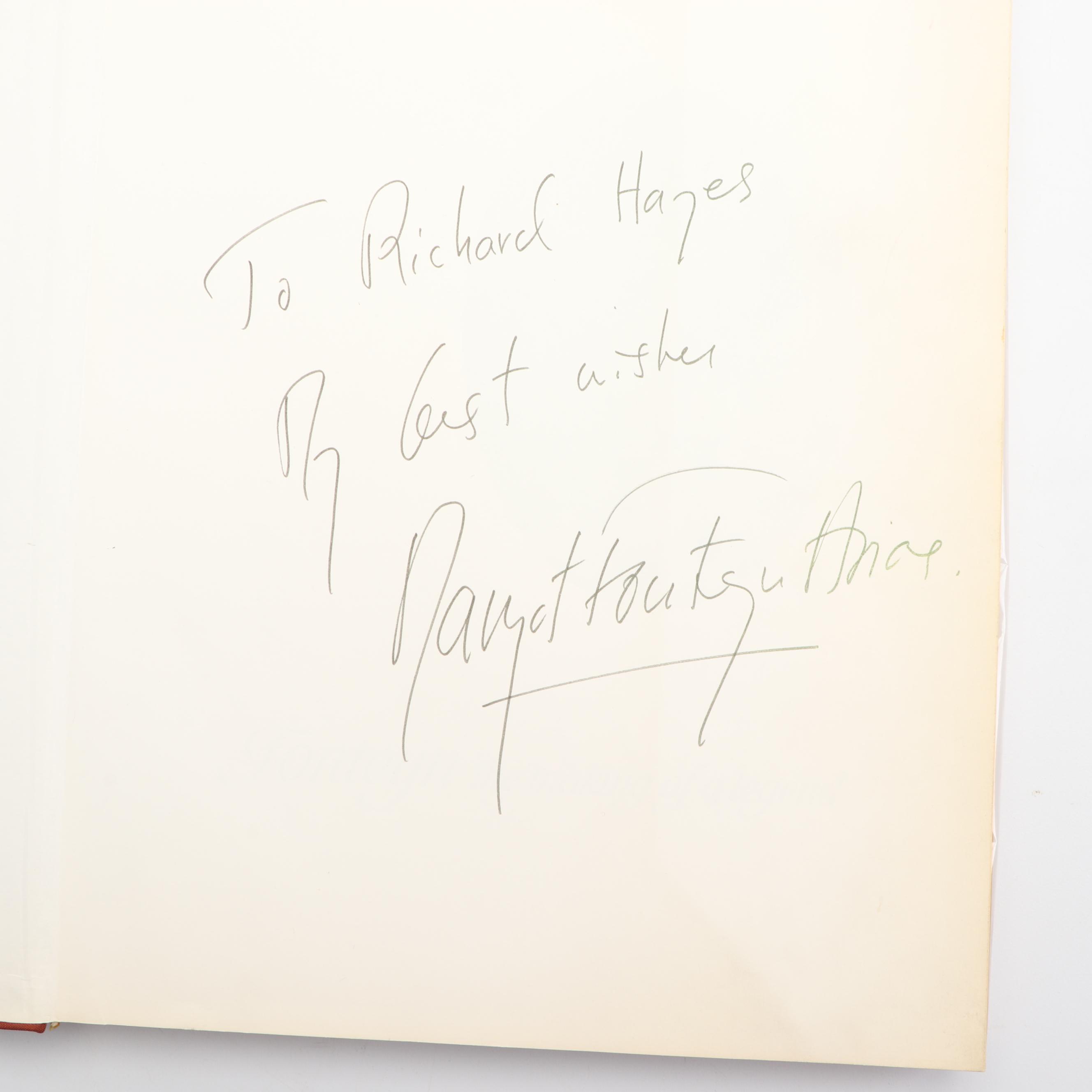 "Fonteyn: The Making of a Legend" by Keith Money, Signed by Margot Fonteyn