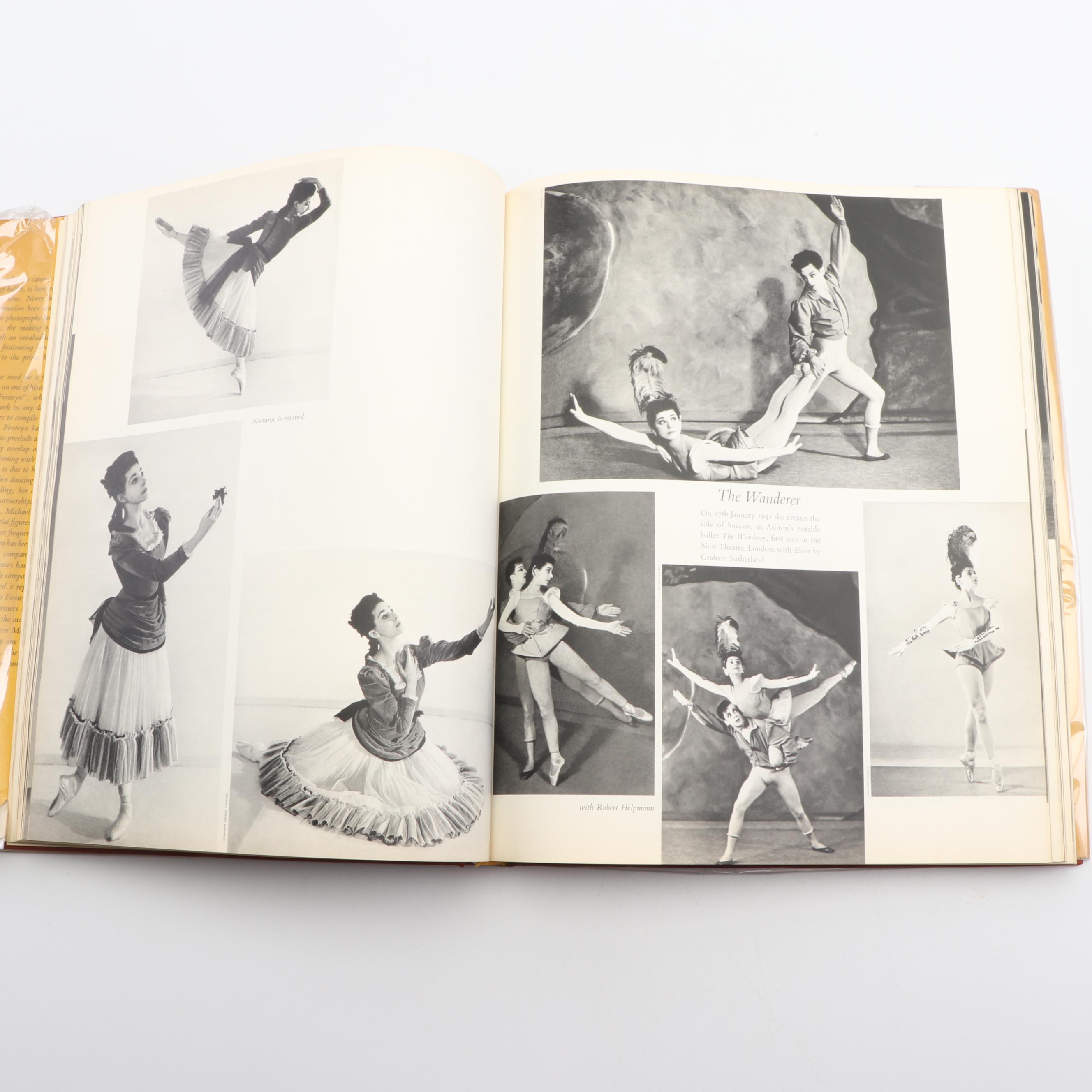 "Fonteyn: The Making of a Legend" by Keith Money, Signed by Margot Fonteyn