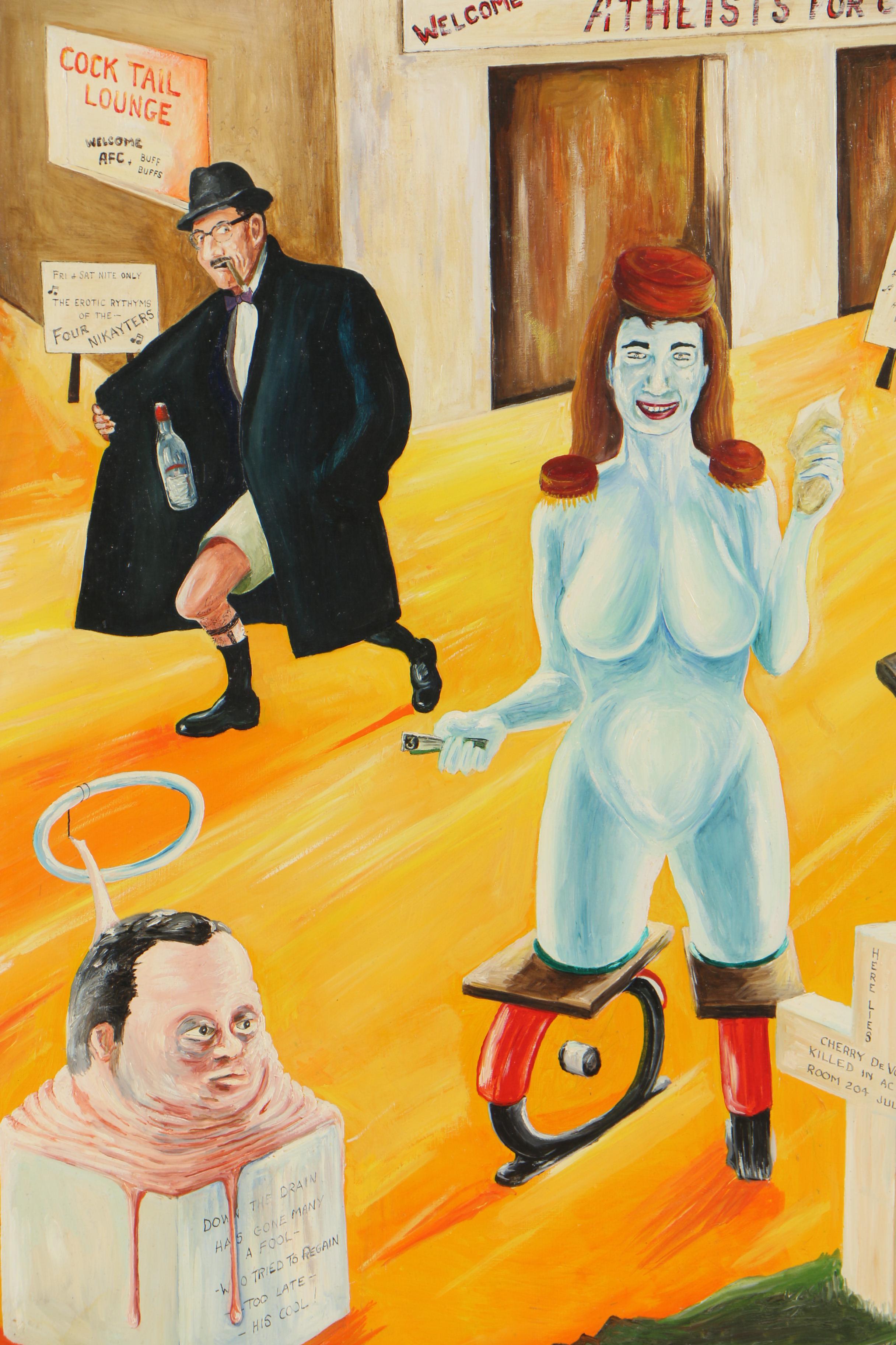 K.C. Truschel Oil Painting "Knobby Lobby"