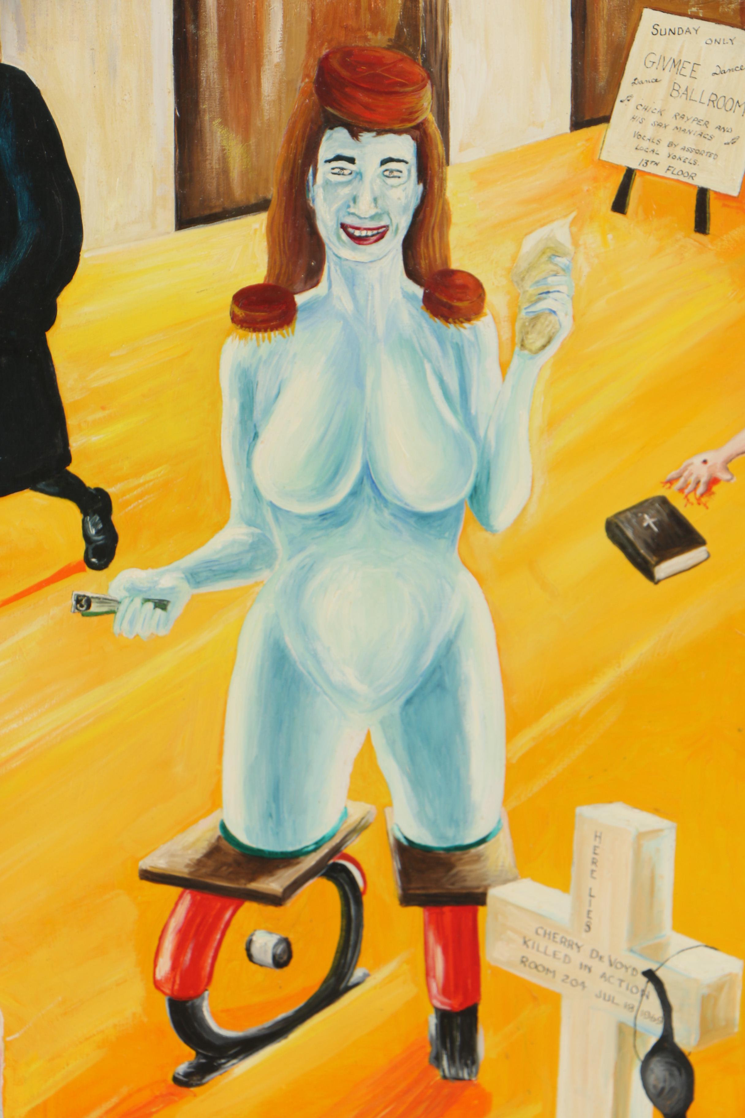 K.C. Truschel Oil Painting "Knobby Lobby"