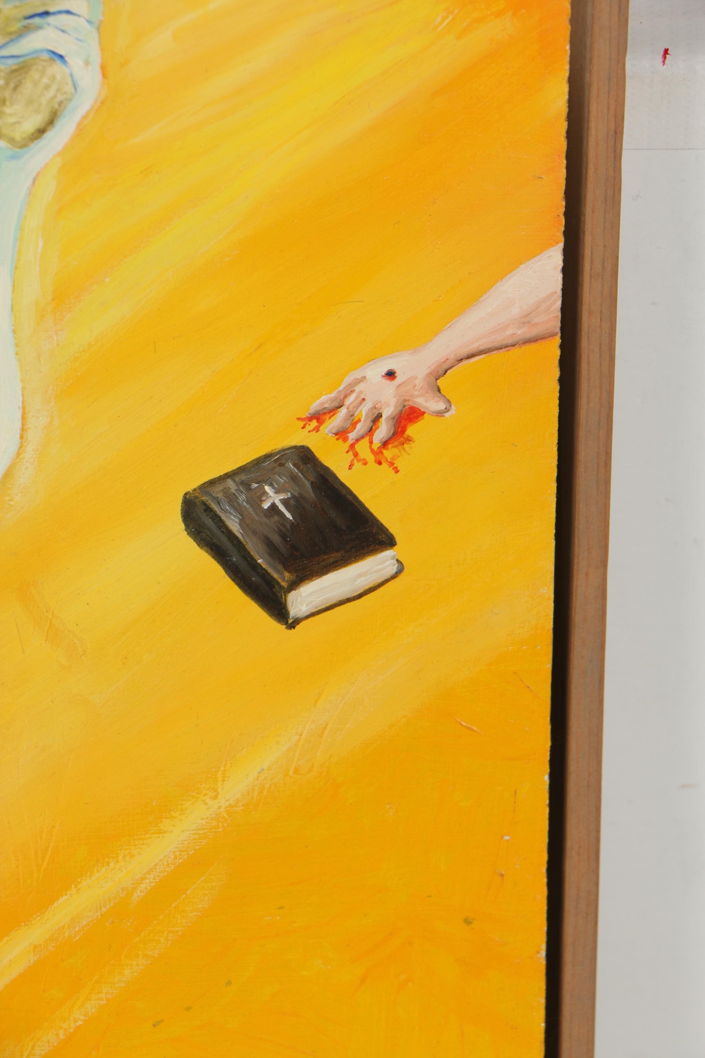 K.C. Truschel Oil Painting "Knobby Lobby"