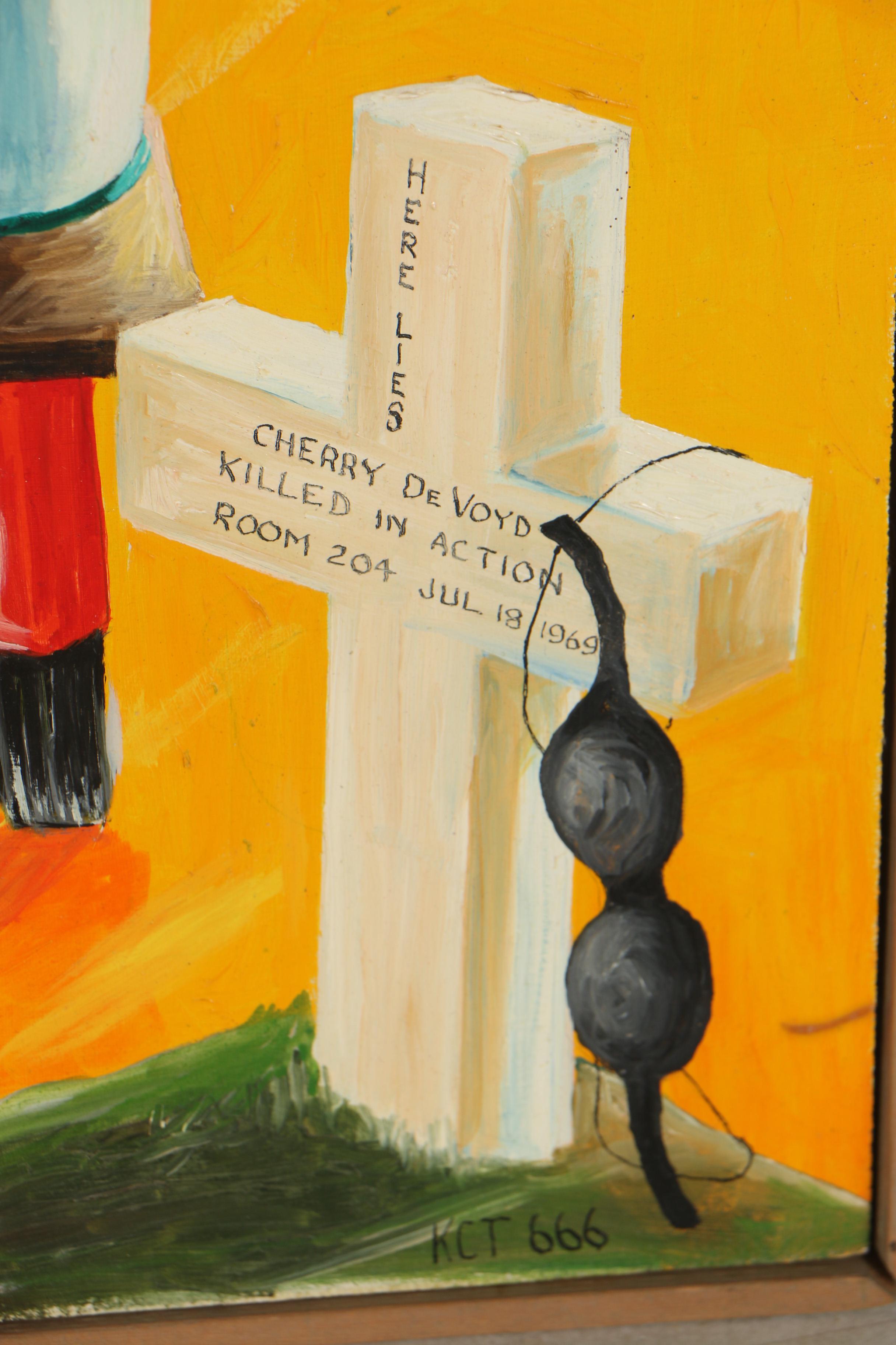 K.C. Truschel Oil Painting "Knobby Lobby"