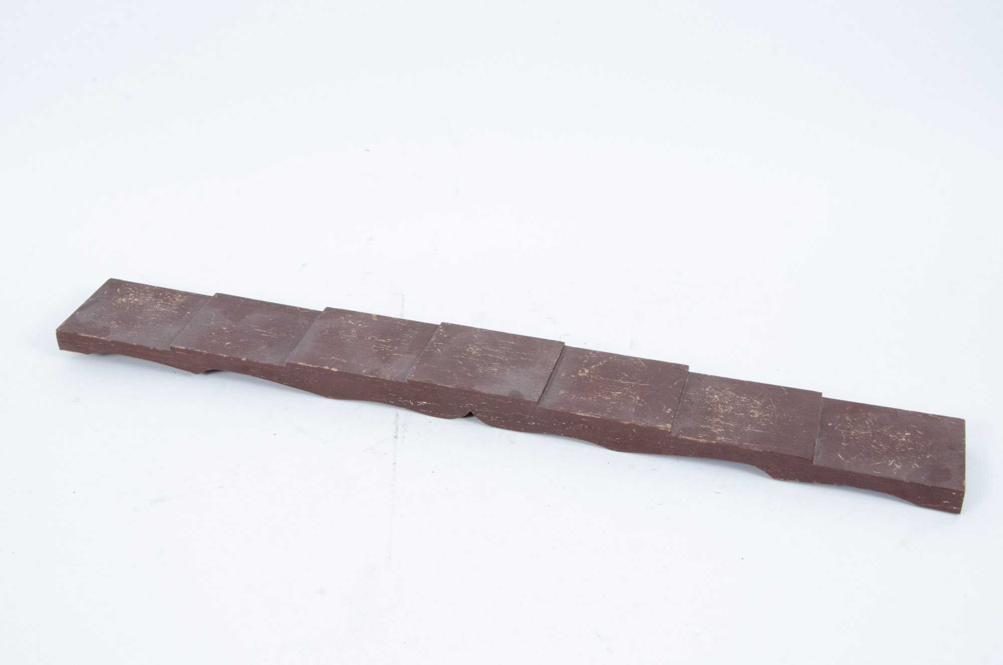 Japanese Style "Seven Lucky Gods" Figurines with Wooden Display Stand