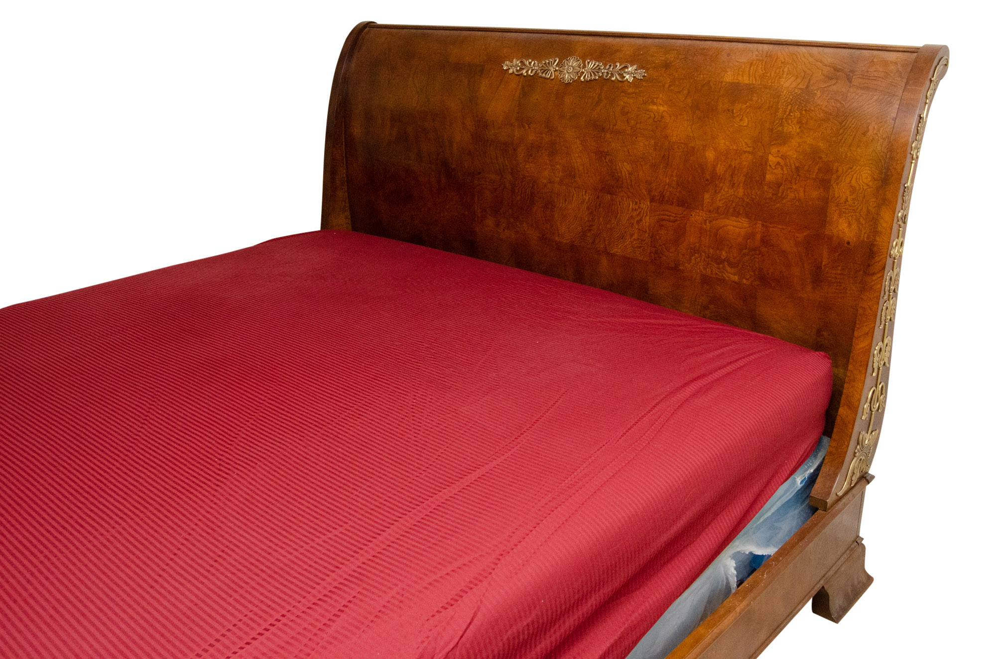 Henredon Charles X Style King-Size Sleigh Bed