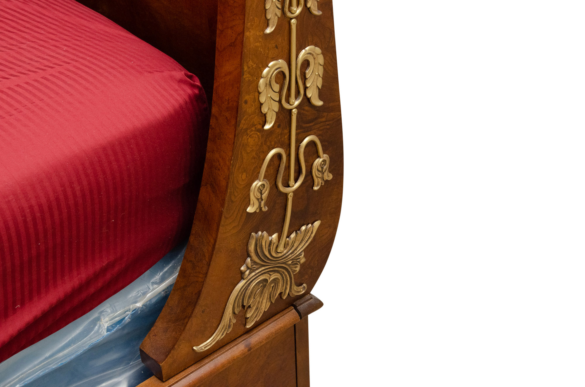 Henredon Charles X Style King-Size Sleigh Bed