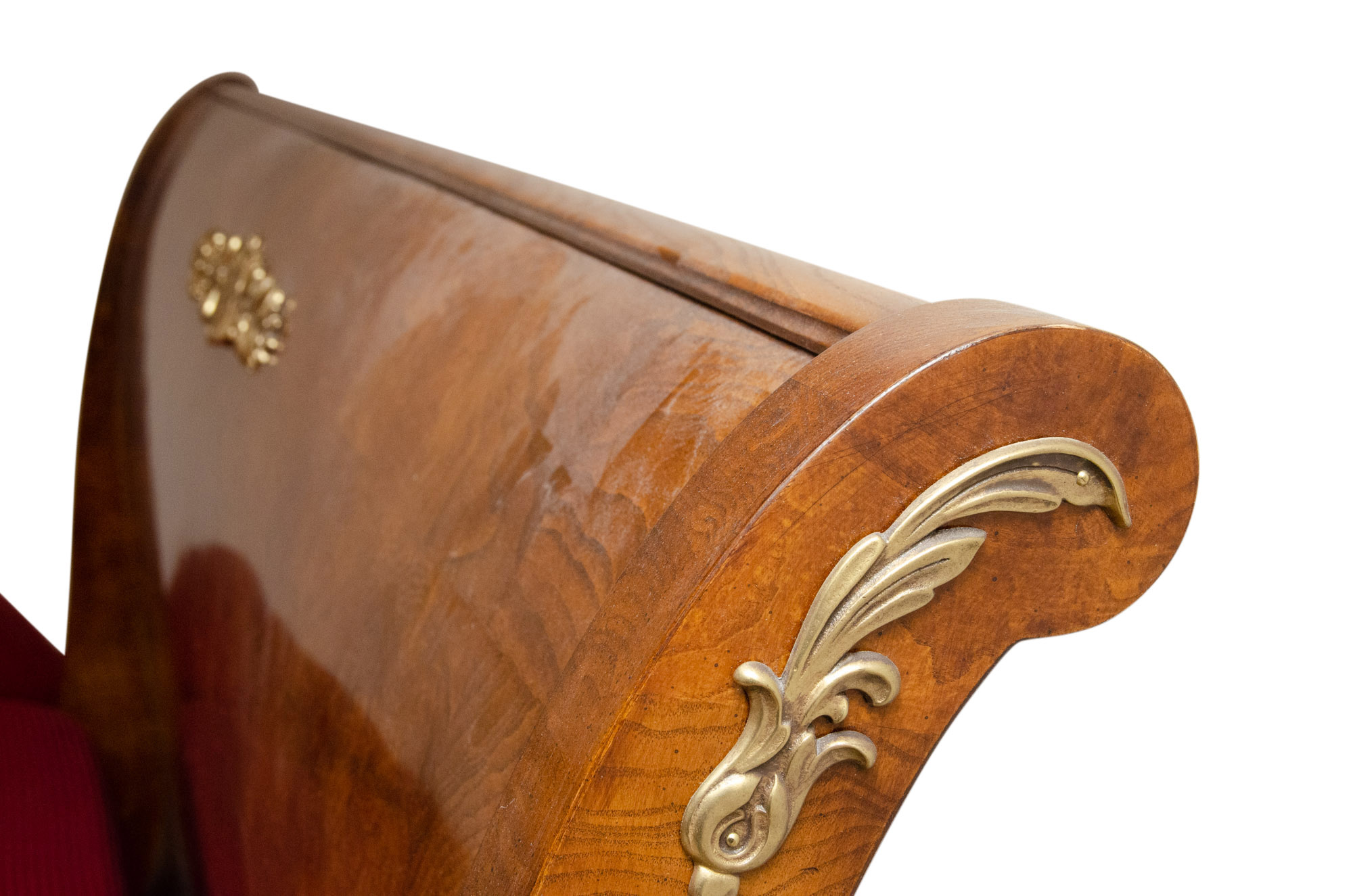 Henredon Charles X Style King-Size Sleigh Bed