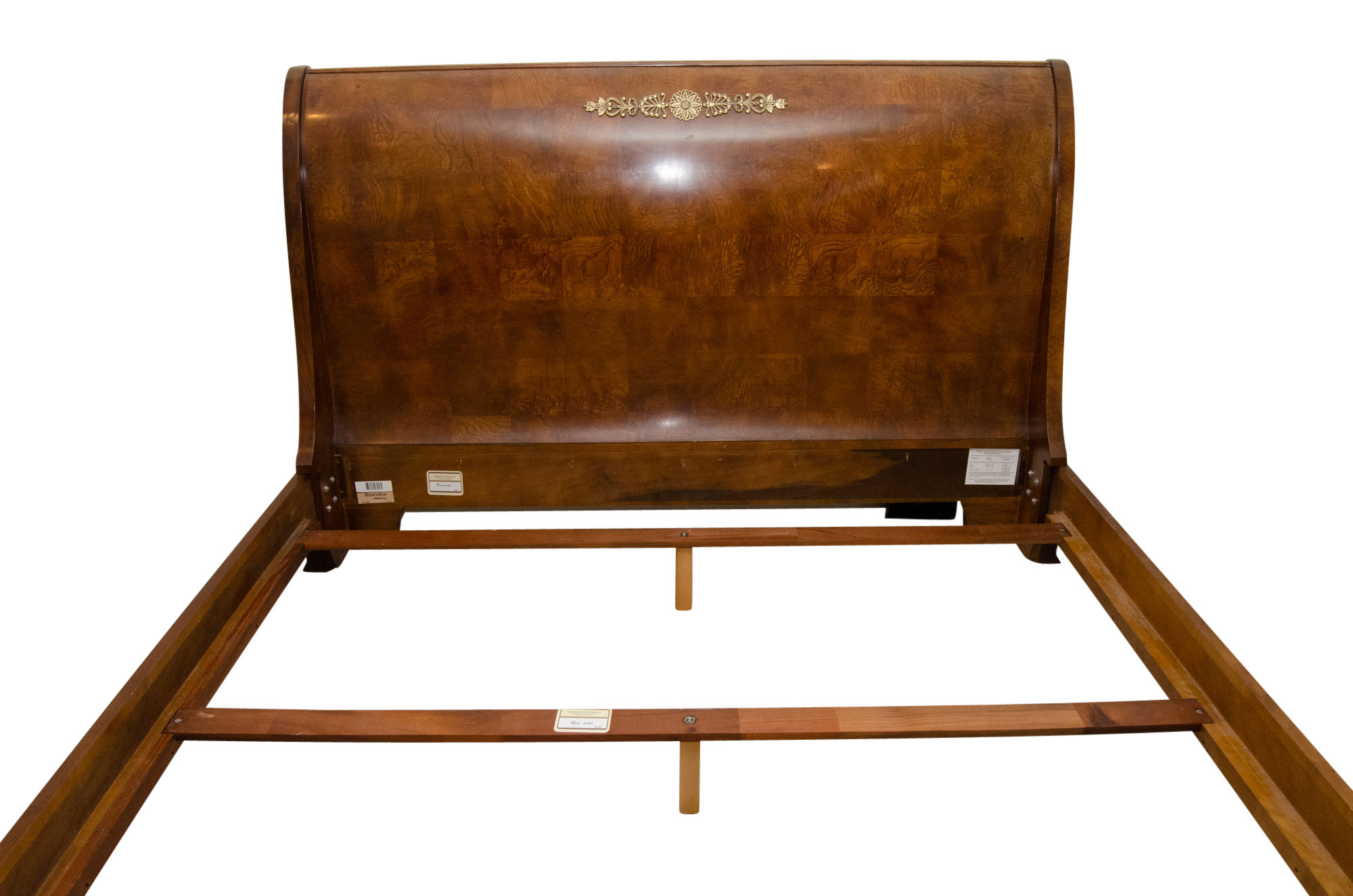 Henredon Charles X Style King-Size Sleigh Bed