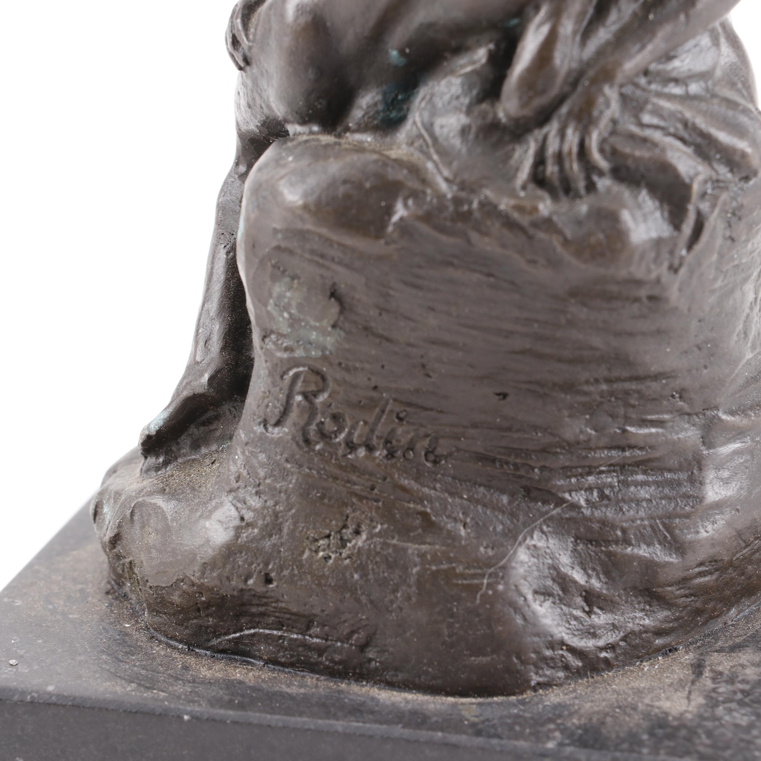 Reproduction Bronze Statue after Auguste Rodin "The Kiss"