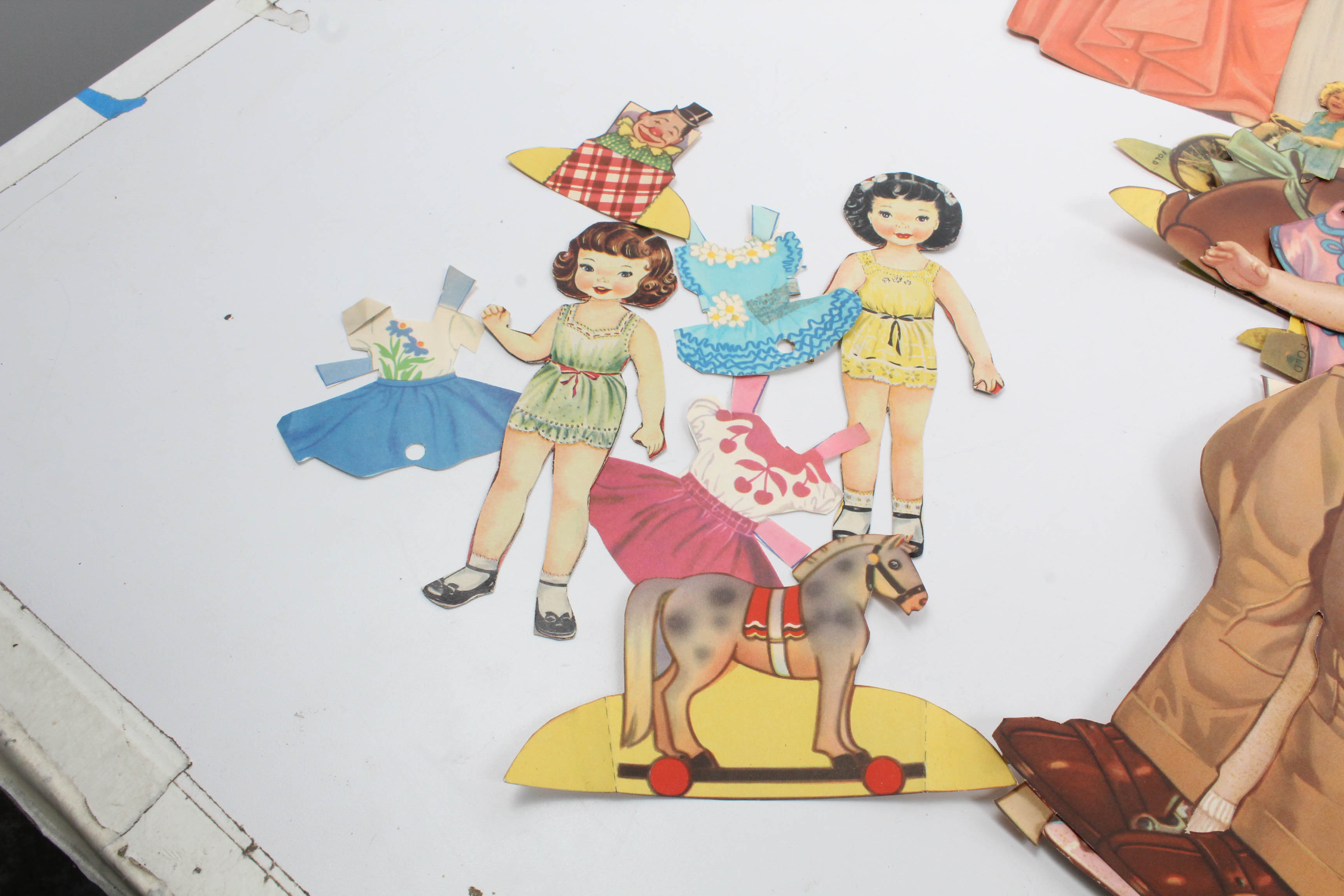 1930s Shirley Temple and Disney's Snow White Paper Dolls