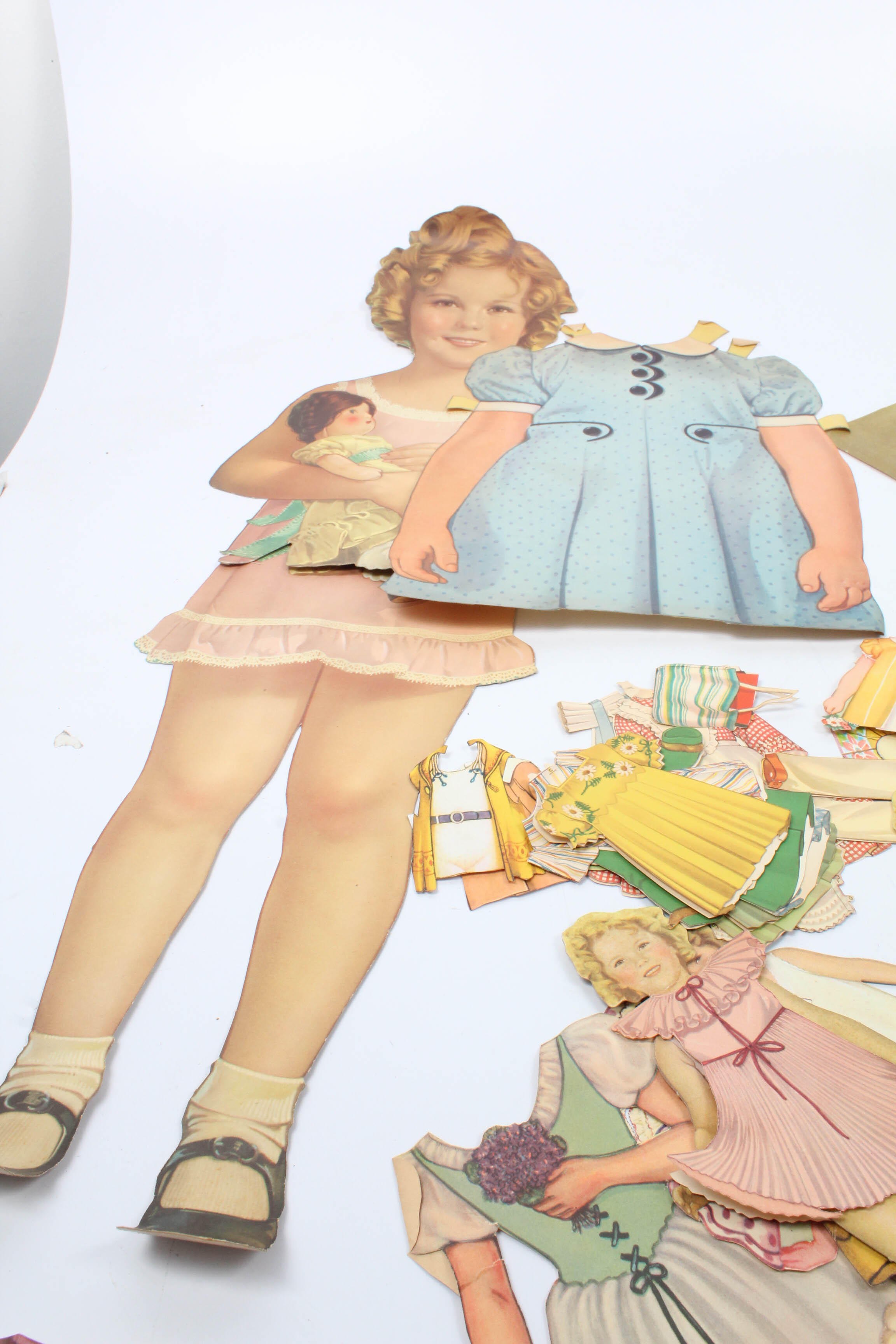 1930s Shirley Temple and Disney's Snow White Paper Dolls