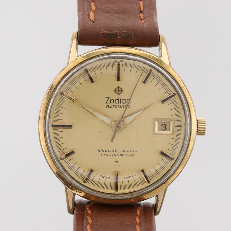 Vintage Zodiac Kingline Automatic Wristwatch